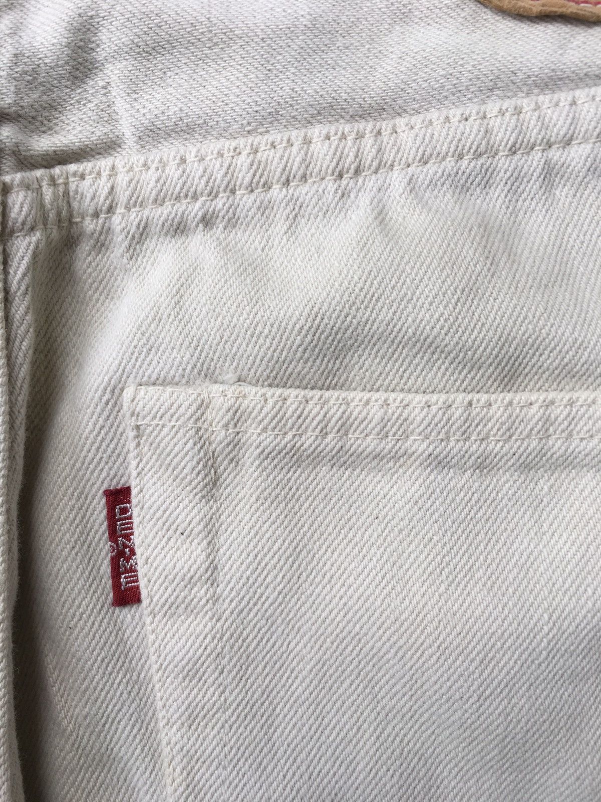 Denime Vintage Denime White Straight Cut Jeans Size US 28 / EU 44 - 17 Thumbnail
