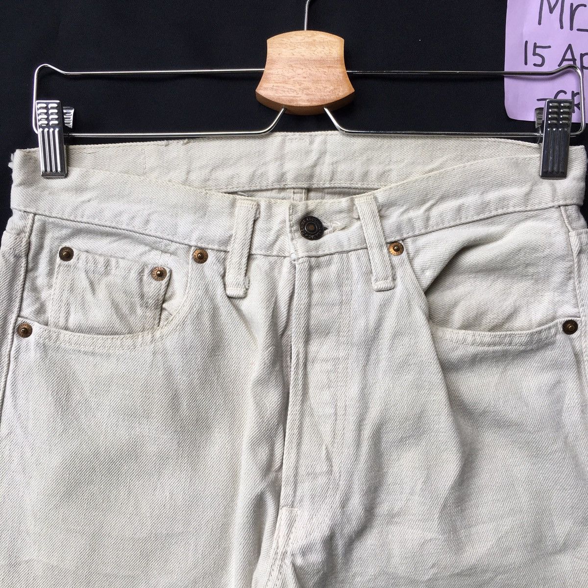 Denime Vintage Denime White Straight Cut Jeans Size US 28 / EU 44 - 5 Thumbnail