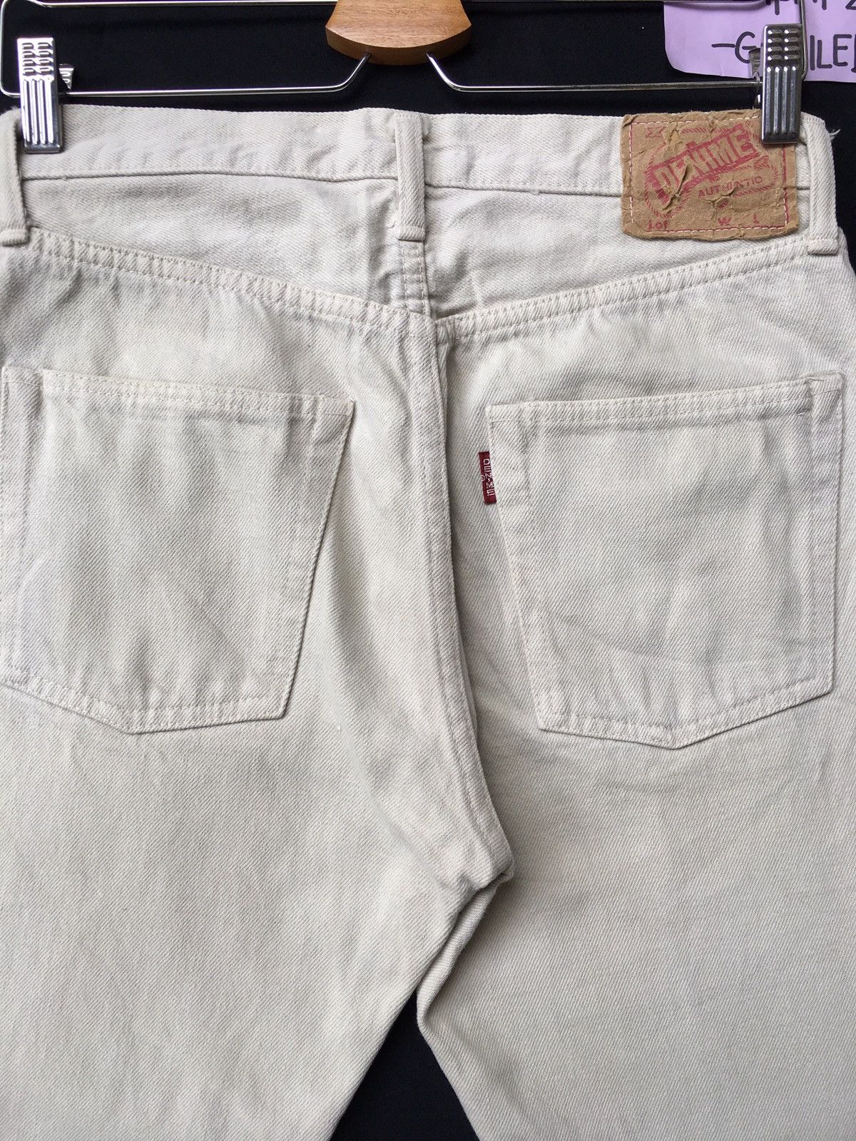 Denime Vintage Denime White Straight Cut Jeans Size US 28 / EU 44 - 14 Thumbnail