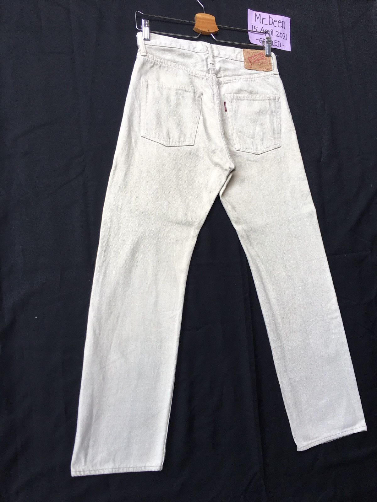 Denime Vintage Denime White Straight Cut Jeans Size US 28 / EU 44 - 12 Thumbnail