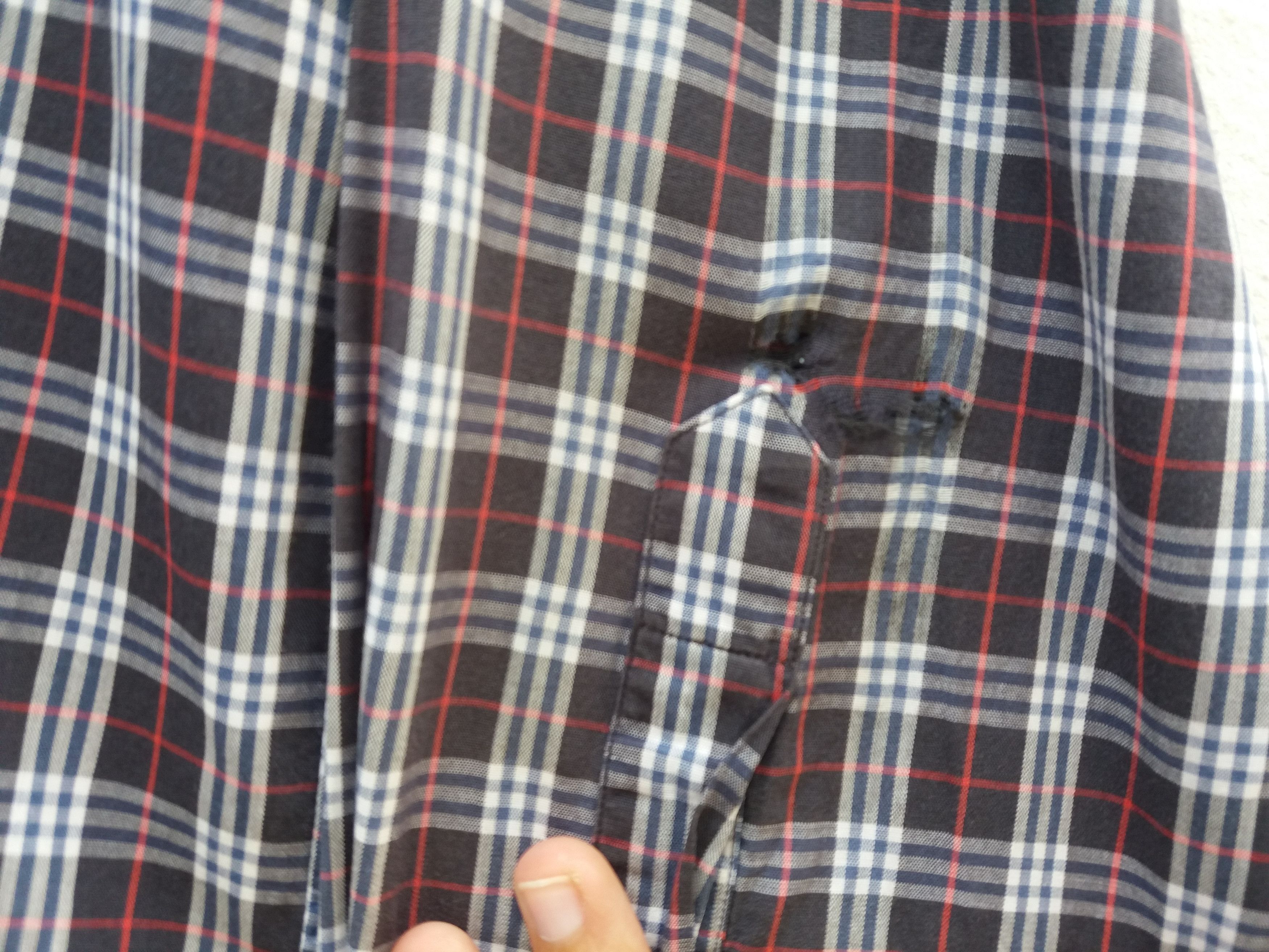 Burberry Vintage 90s Burberry Checkered Long sleeve Shirt Size US M / EU 48-50 / 2 - 10 Thumbnail