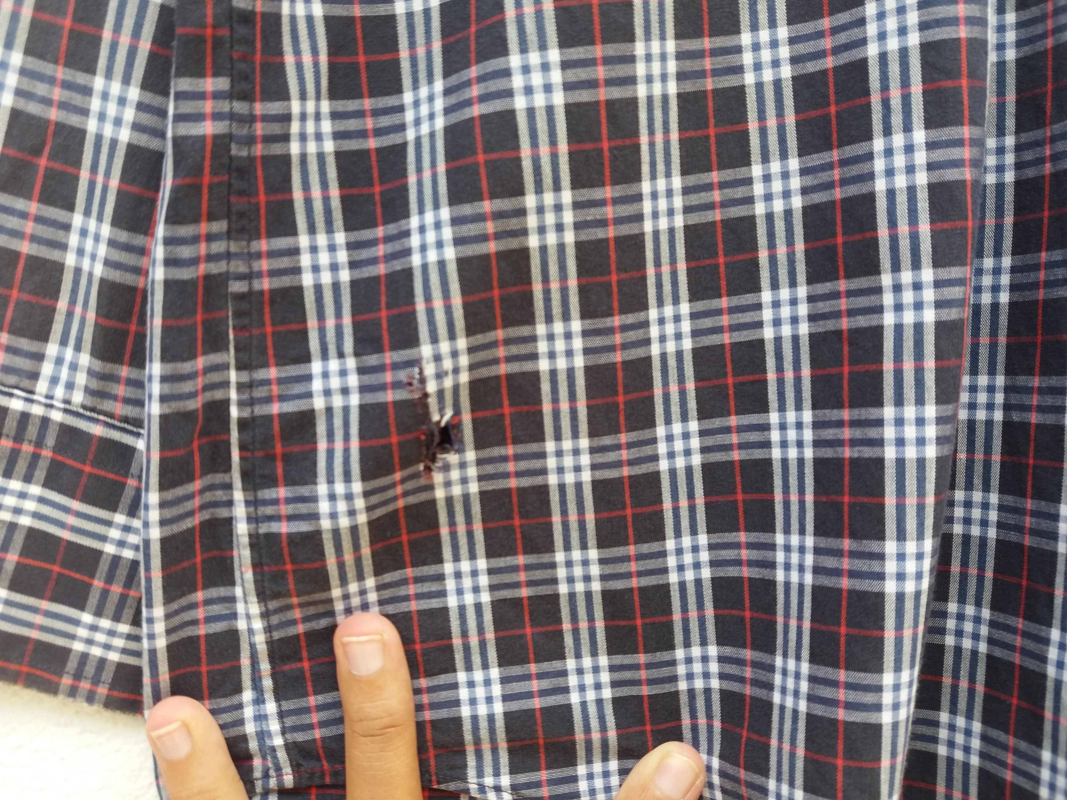 Burberry Vintage 90s Burberry Checkered Long sleeve Shirt Size US M / EU 48-50 / 2 - 9 Thumbnail