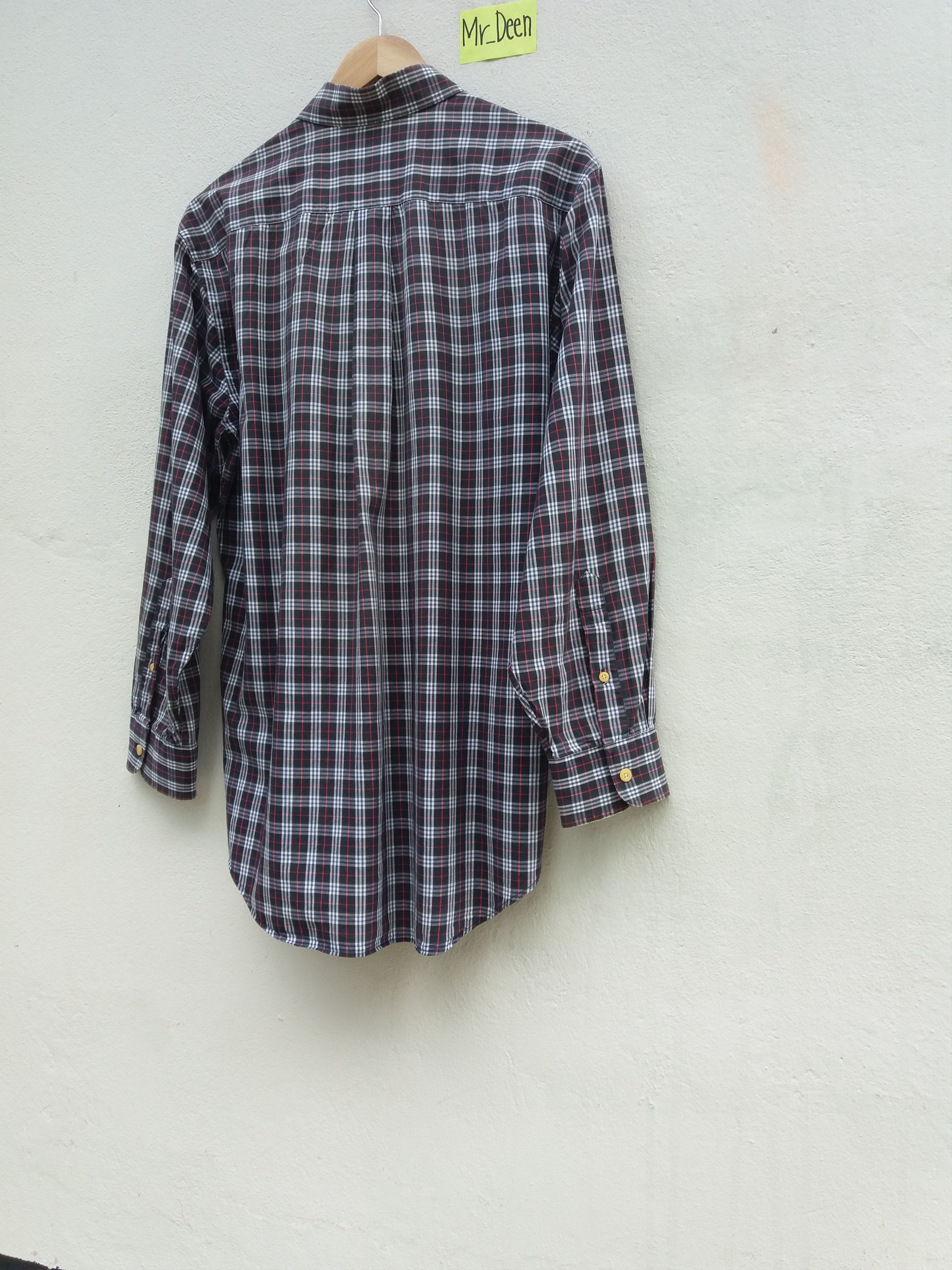 Burberry Vintage 90s Burberry Checkered Long sleeve Shirt Size US M / EU 48-50 / 2 - 8 Thumbnail