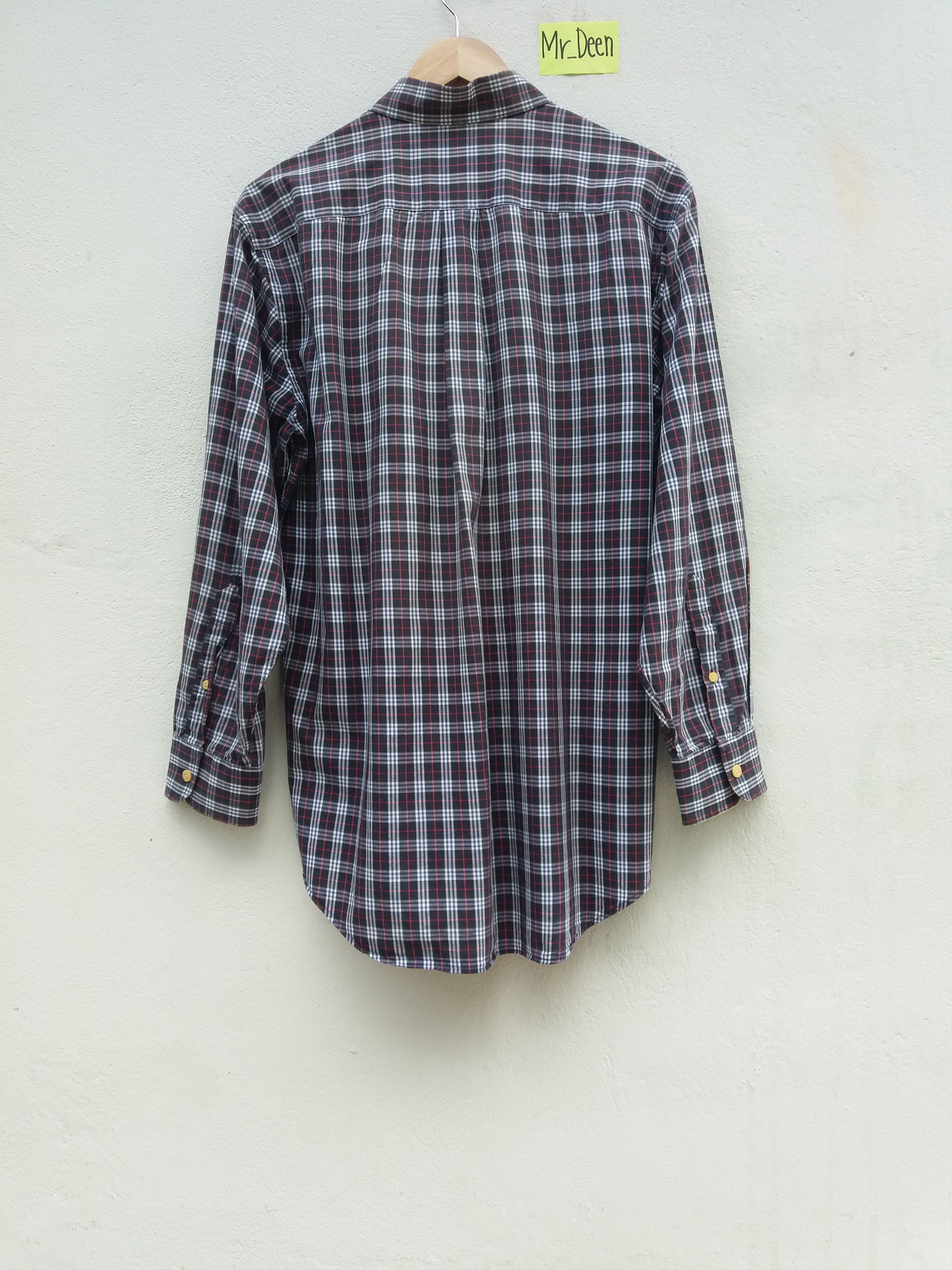 Burberry Vintage 90s Burberry Checkered Long sleeve Shirt Size US M / EU 48-50 / 2 - 6 Thumbnail