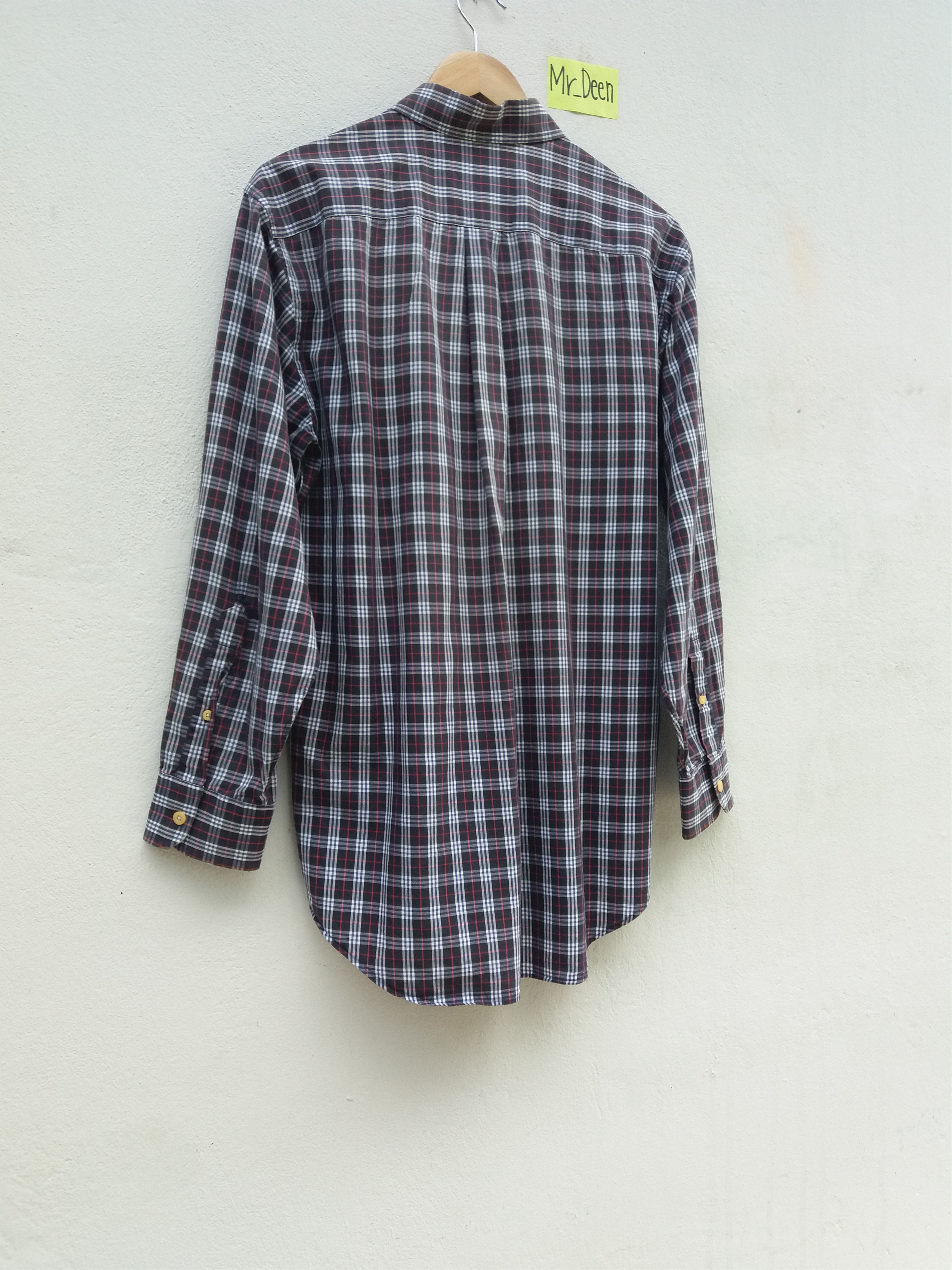 Burberry Vintage 90s Burberry Checkered Long sleeve Shirt Size US M / EU 48-50 / 2 - 7 Thumbnail