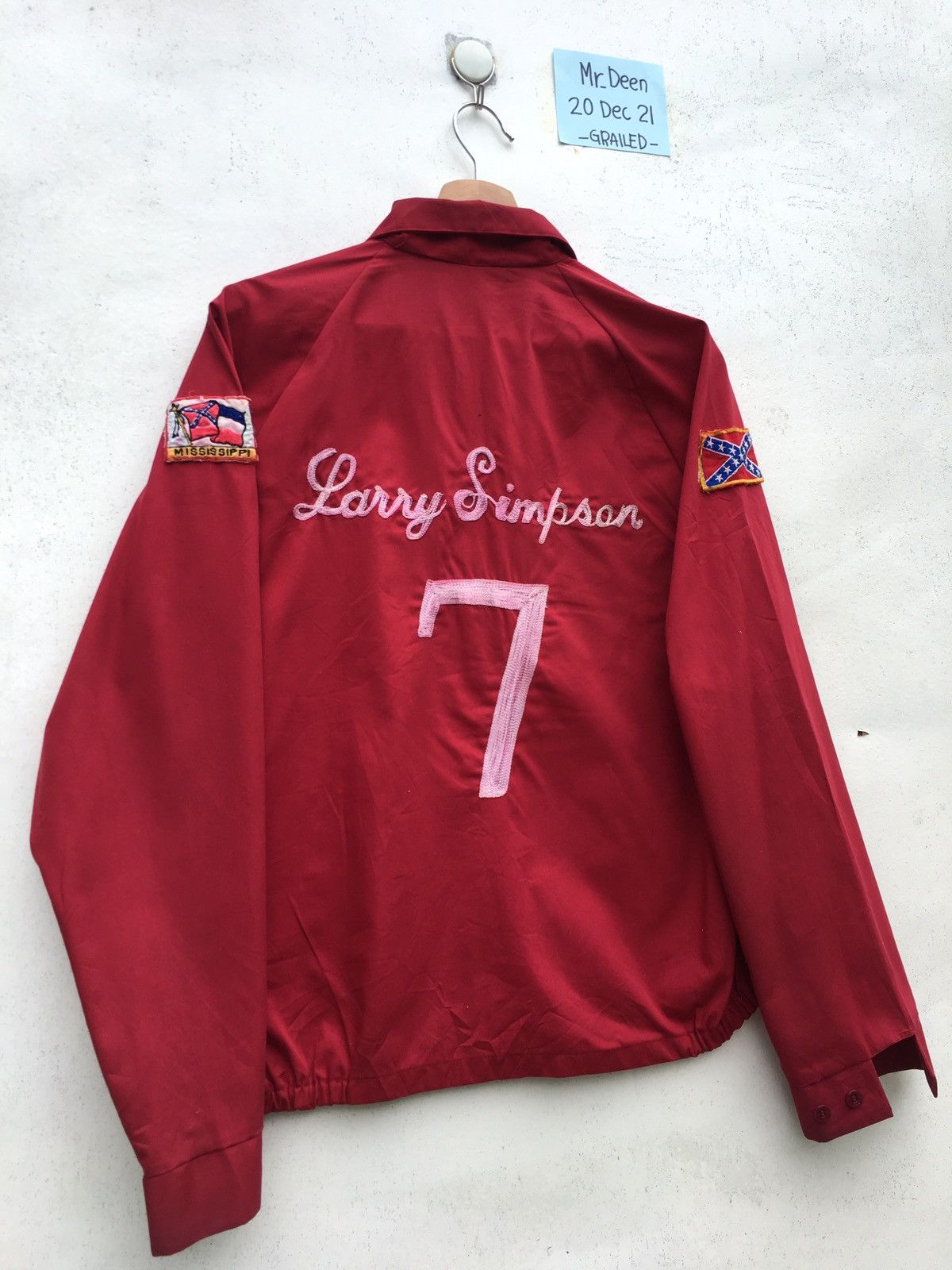 Rare Vintage 1960s Towncraft Racing Team Mississippi Jacket