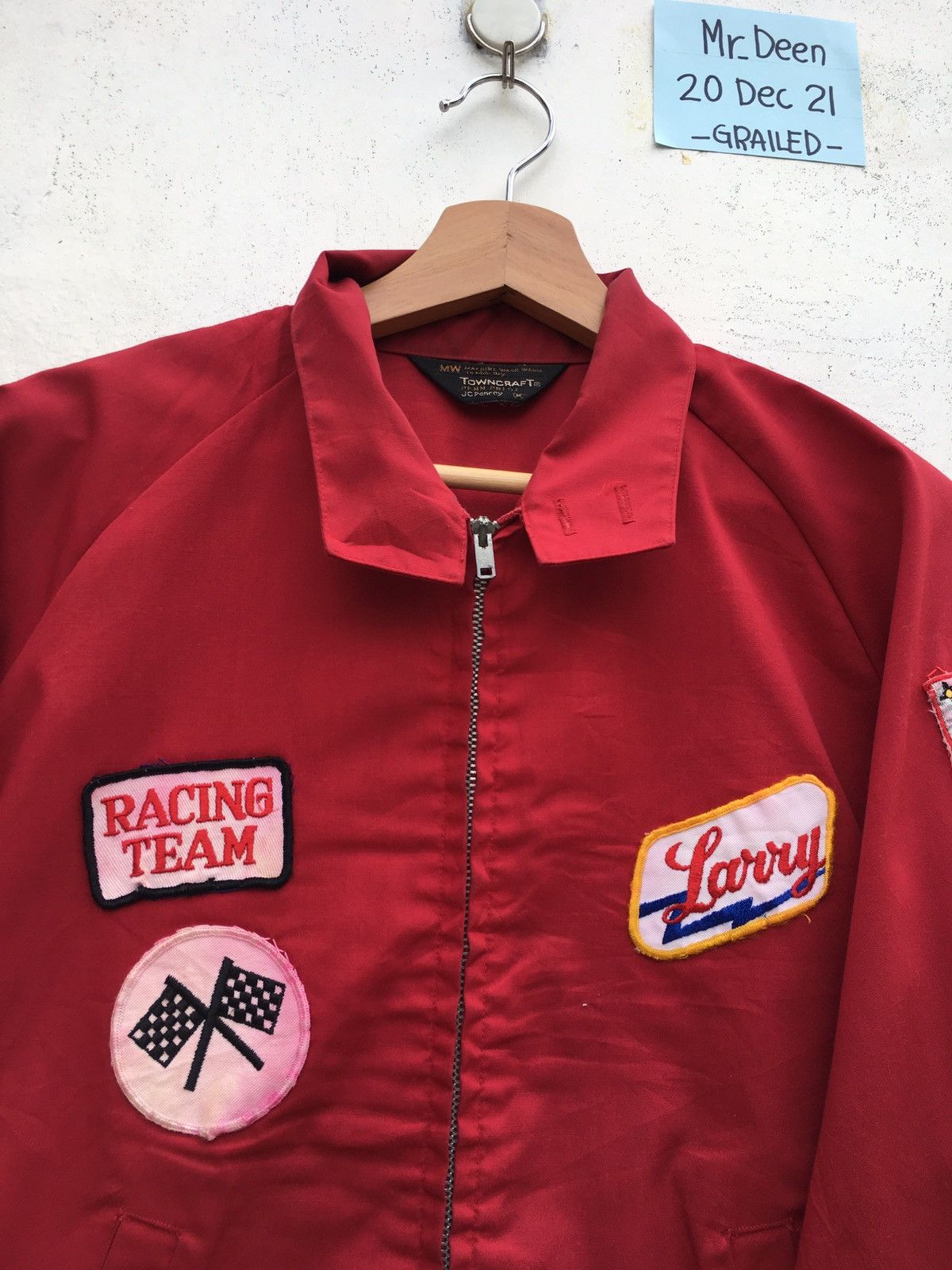 Rare Vintage 1960s Towncraft Racing Team Mississippi Jacket