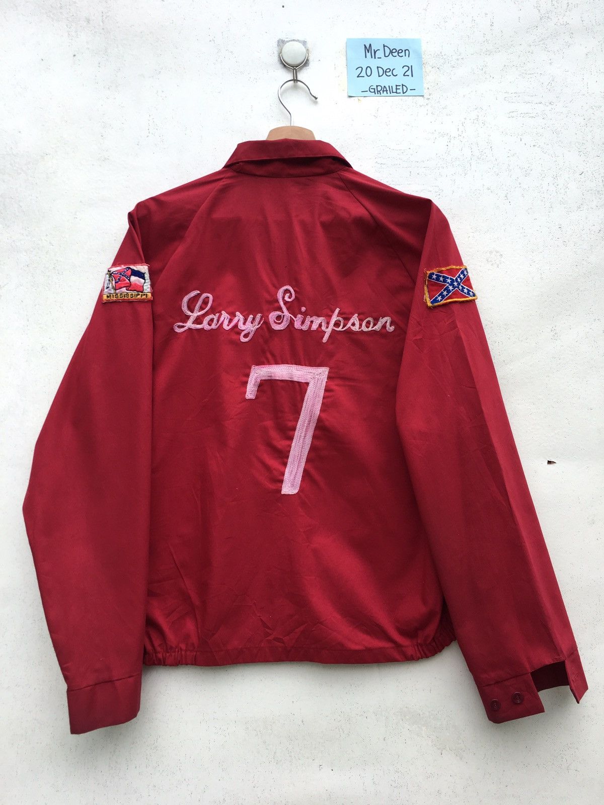 Rare Vintage 1960s Towncraft Racing Team Mississippi Jacket