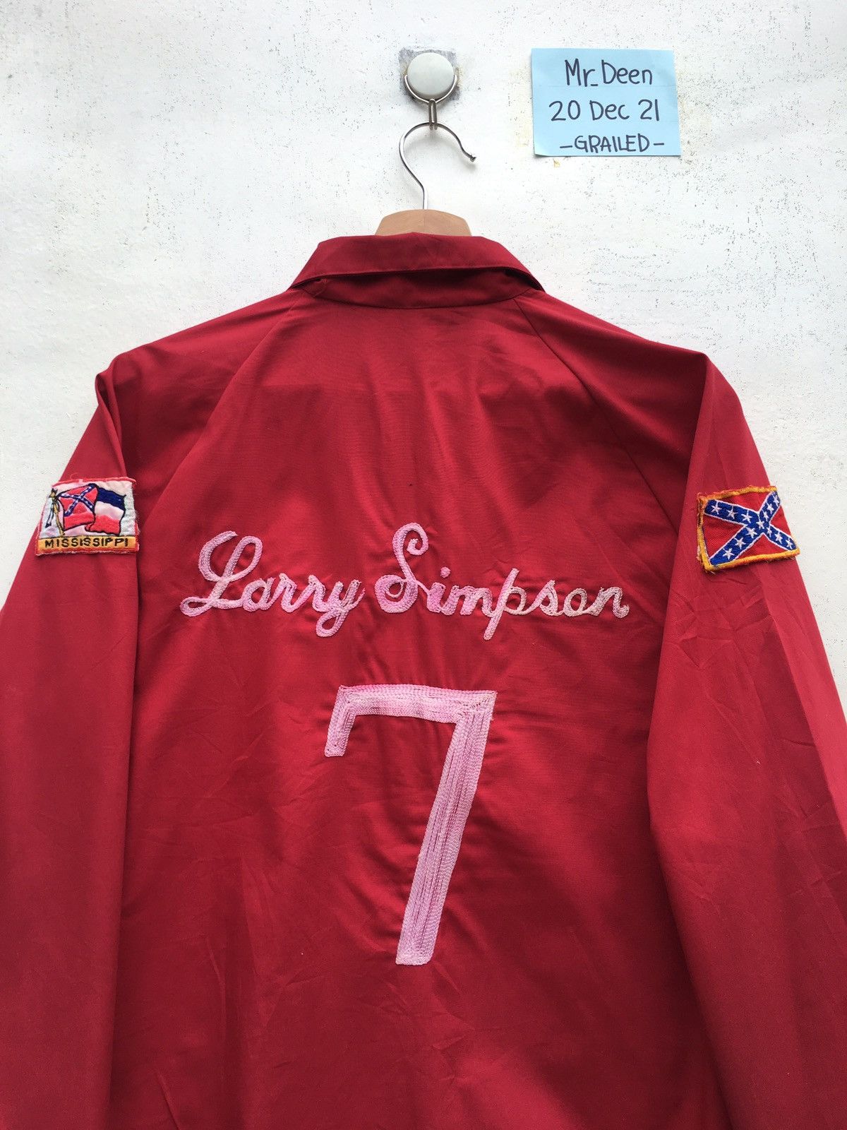 Rare Vintage 1960s Towncraft Racing Team Mississippi Jacket