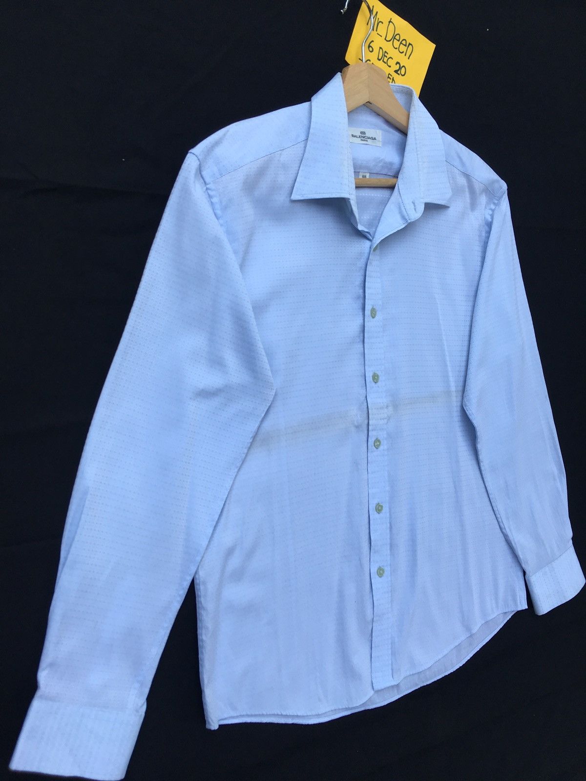 Balenciaga Vintage Balenciaga Paris Longsleeve Buttons Up Shirt Size US M / EU 48-50 / 2 - 3 Thumbnail