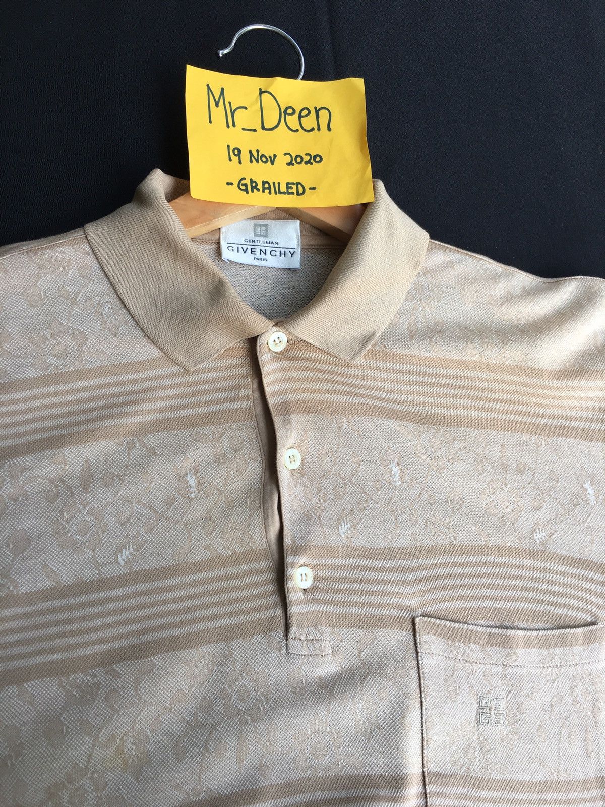 Givenchy Vintage Givenchy Collared Shirt Size US S / EU 44-46 / 1 - 6 Thumbnail