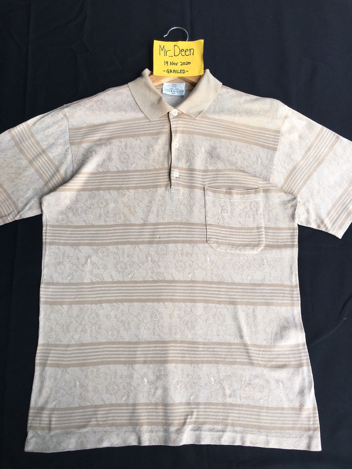 Givenchy Vintage Givenchy Collared Shirt Size US S / EU 44-46 / 1 - 5 Thumbnail