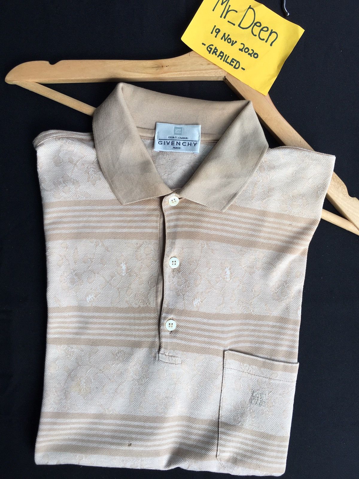 Givenchy Vintage Givenchy Collared Shirt Size US S / EU 44-46 / 1 - 1 Thumbnail