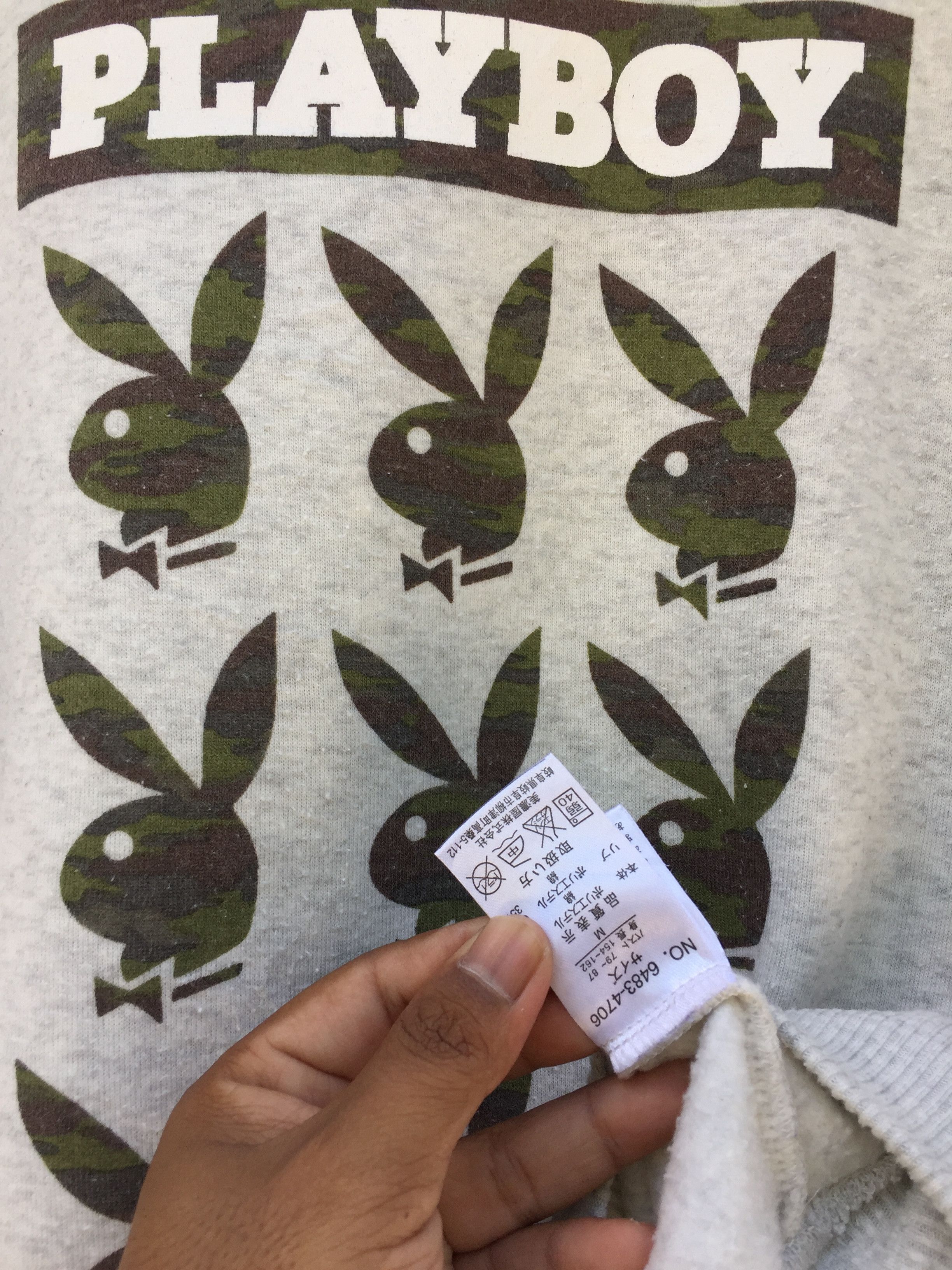 Playboy Rare Vintage Playboy Bunny Big Logo Pullover/ Sweatshirt Size US S / EU 44-46 / 1 - 5 Thumbnail
