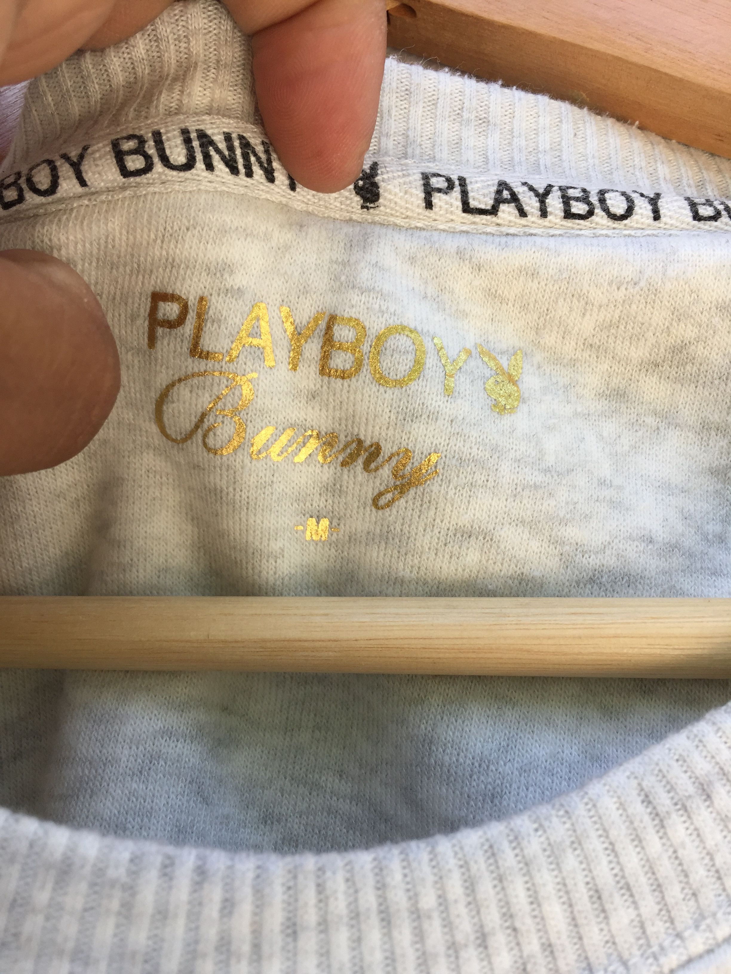 Playboy Rare Vintage Playboy Bunny Big Logo Pullover/ Sweatshirt Size US S / EU 44-46 / 1 - 4 Thumbnail