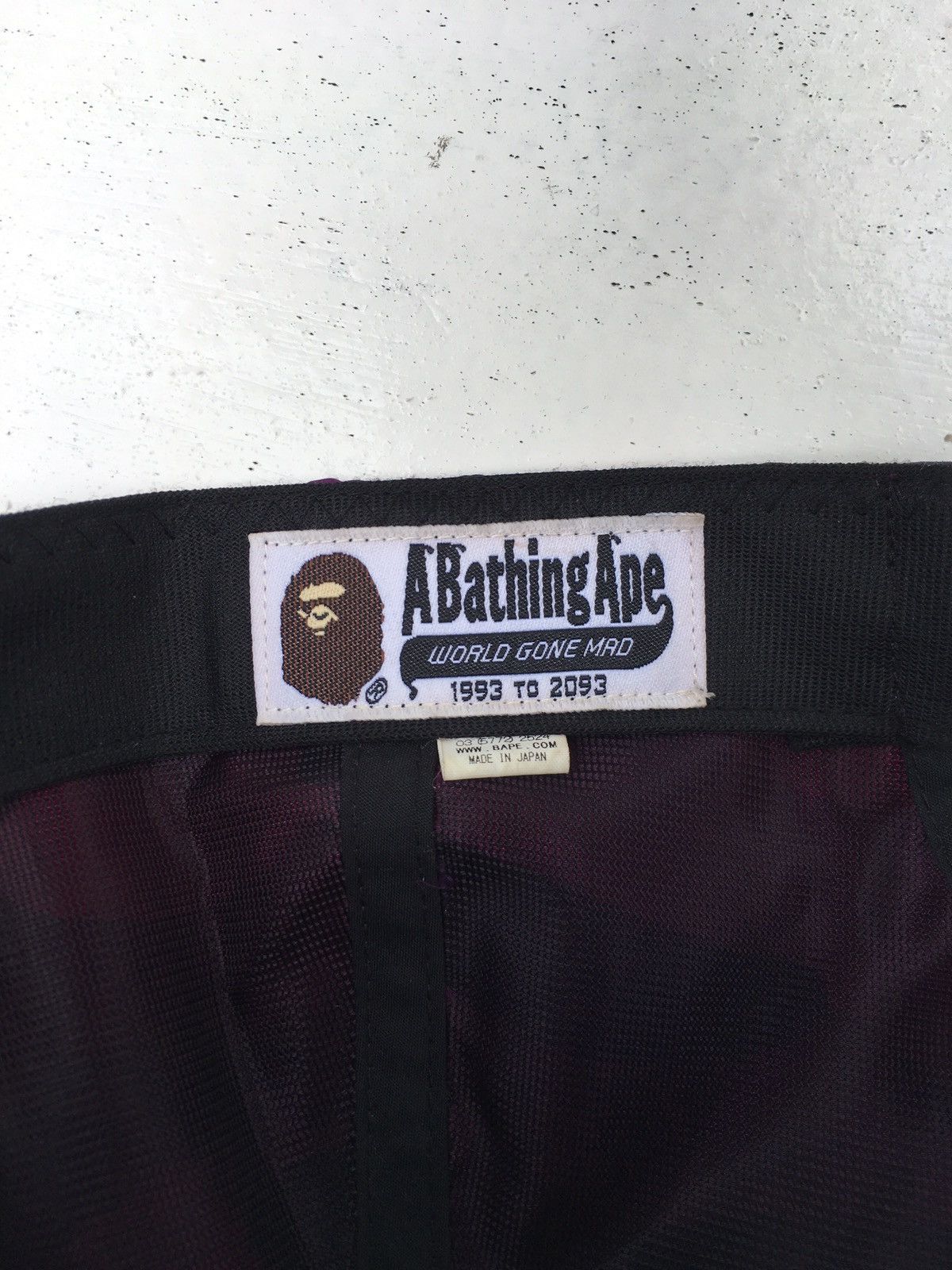 Bape Text Color Camo Panel Cap Size ONE SIZE - 12 Thumbnail