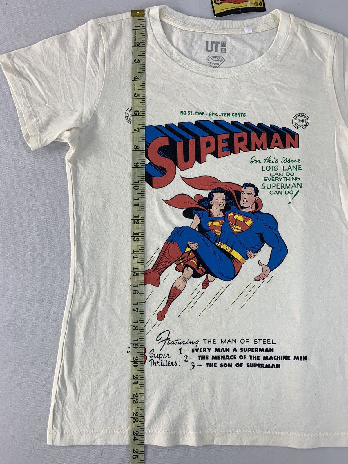 DC Comics Hype Superman Dc Comics Lois Lane Big Graphic Screen Tee Size S / US 4 / IT 40 - 7 Thumbnail