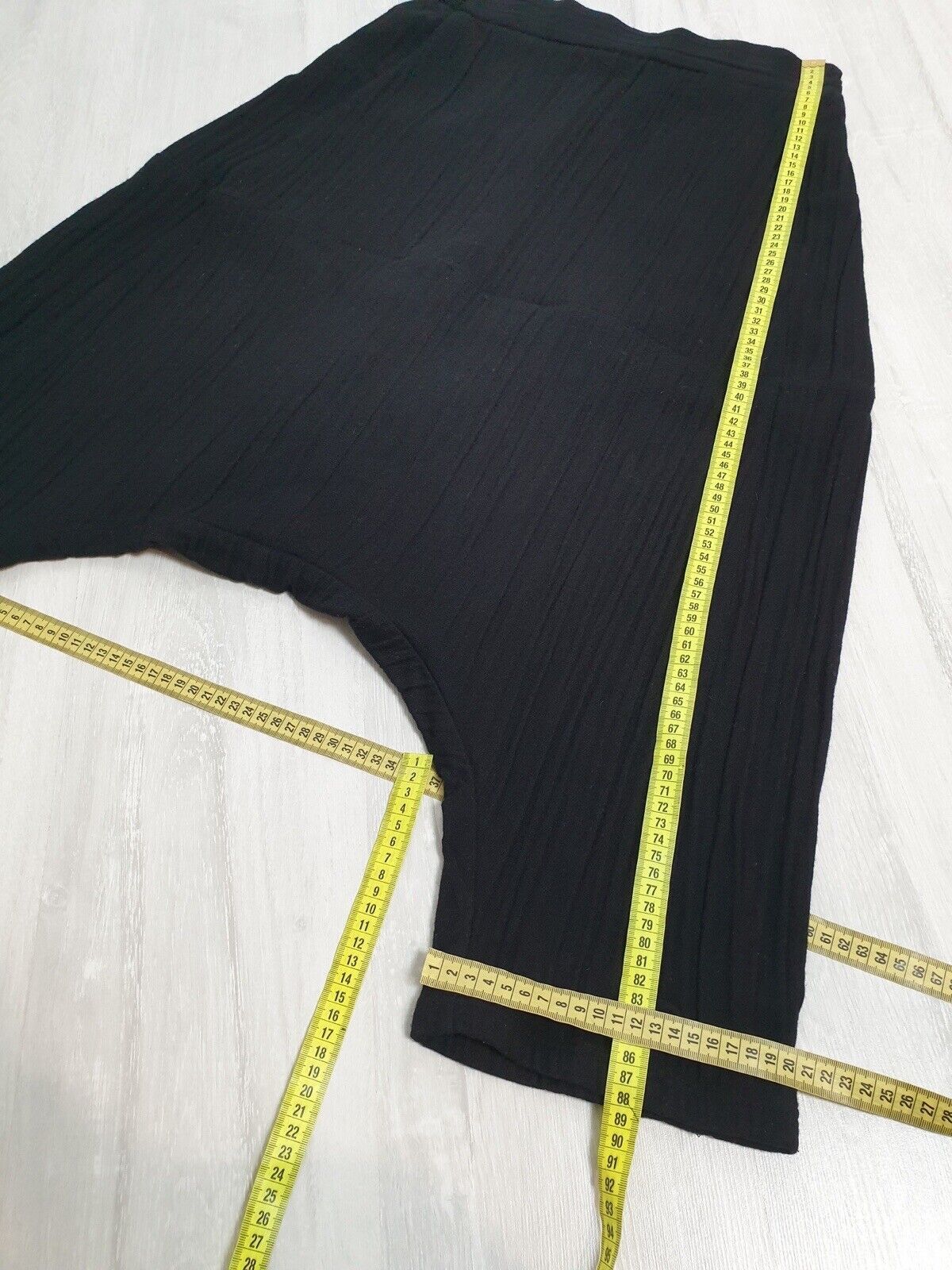 Aleksandr Manamis Aleksandr Manamis Trousers Unisex Pants Black Size 36/S/M Size 30" / US 8 / IT 44 - 9 Thumbnail