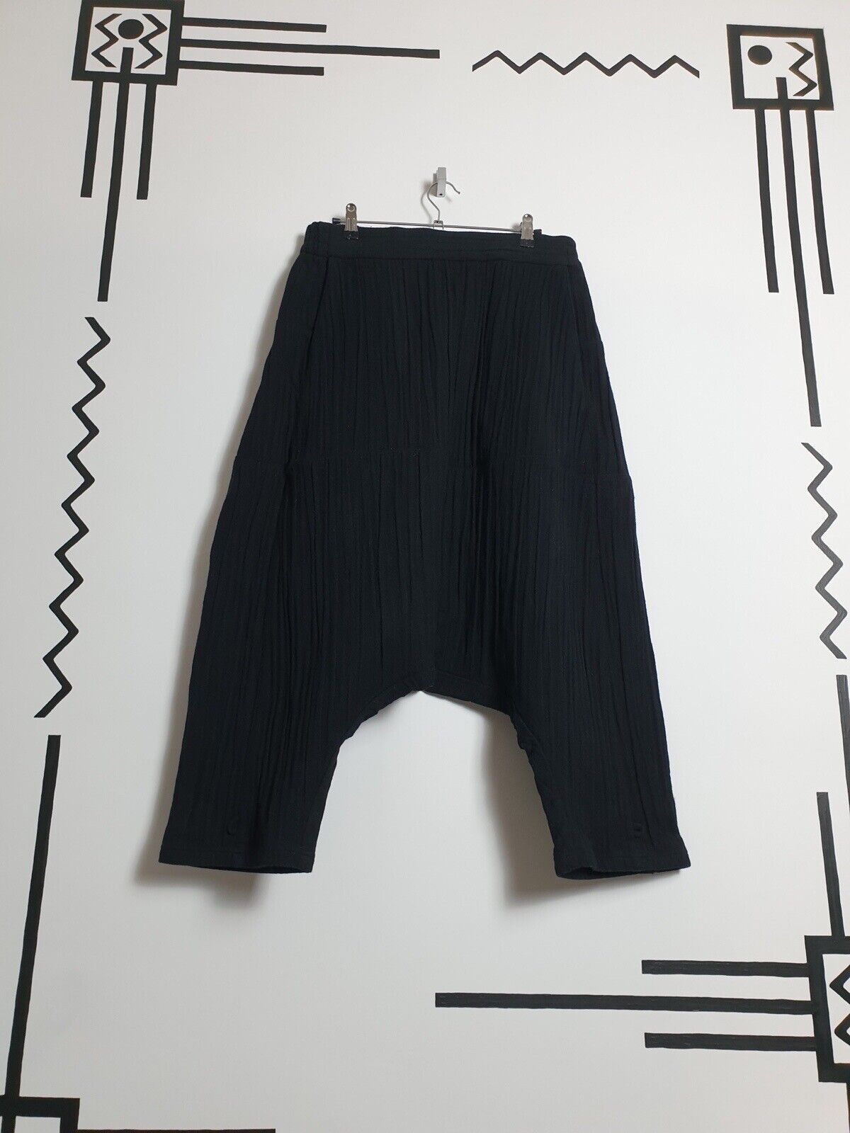 Aleksandr Manamis Aleksandr Manamis Trousers Unisex Pants Black Size 36/S/M Size 30" / US 8 / IT 44 - 7 Thumbnail