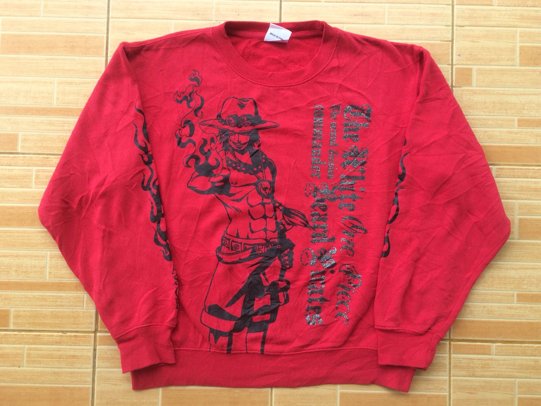 One Piece One Piece Portgas D Ace Sweatshirts Size US M / EU 48-50 / 2 - 1 Thumbnail