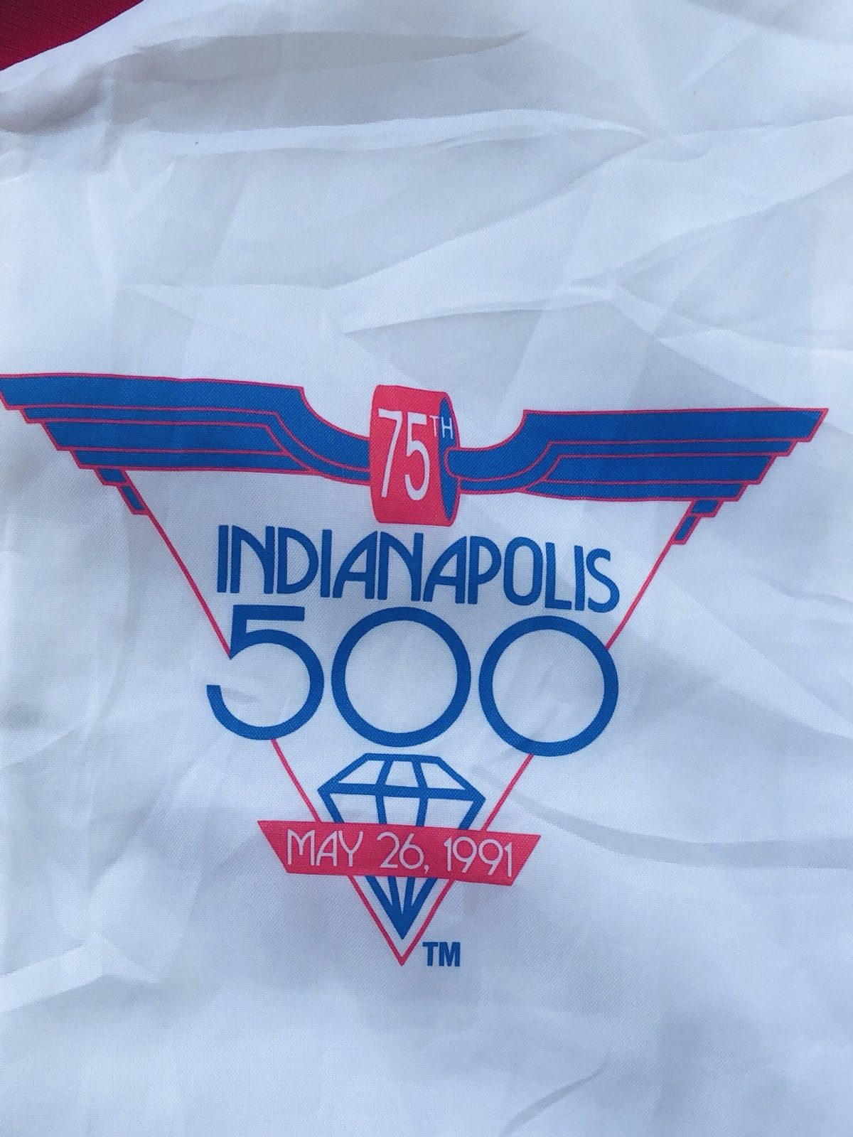 NASCAR 💥Indy 500 All Over Print Satin Style Jacket Indianapolis Size US S / EU 44-46 / 1 - 5 Thumbnail