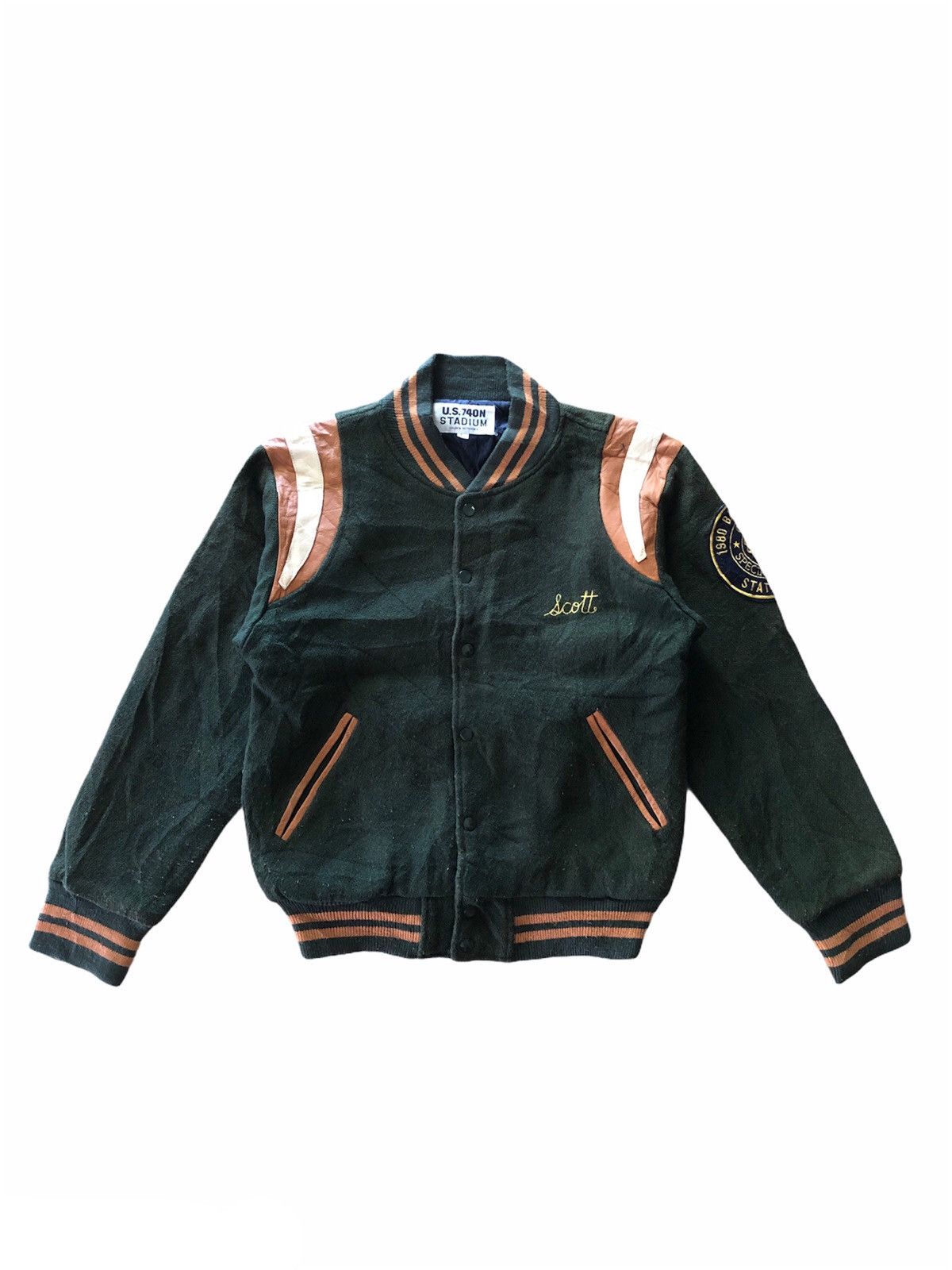 Other 💥Ohio Special Olympics State Tourney Basketball Wool Bomber Size US L / EU 52-54 / 3 - 1 Thumbnail