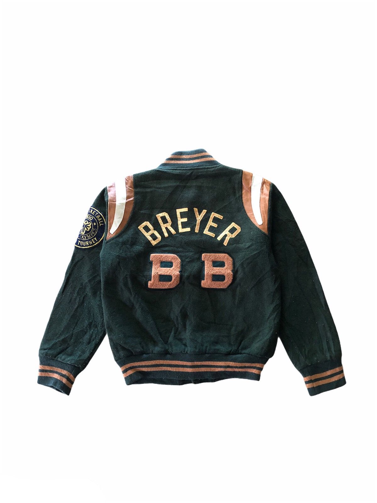 Other 💥Ohio Special Olympics State Tourney Basketball Wool Bomber Size US L / EU 52-54 / 3 - 2 Thumbnail