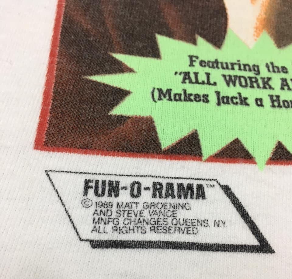 Band Tees Rare Vintage 80s Ramones The Job That Ate My Brain Size US L / EU 52-54 / 3 - 5 Thumbnail