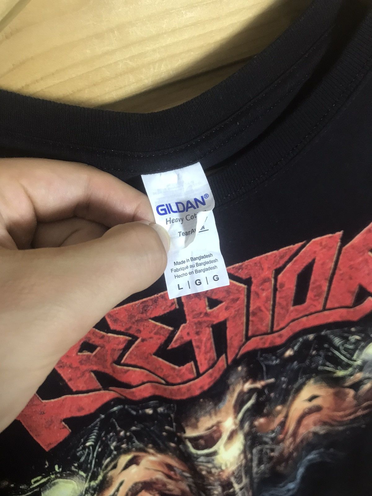 Band Tees Kreator 2018 tour t-shirt Size US L / EU 52-54 / 3 - 6 Thumbnail