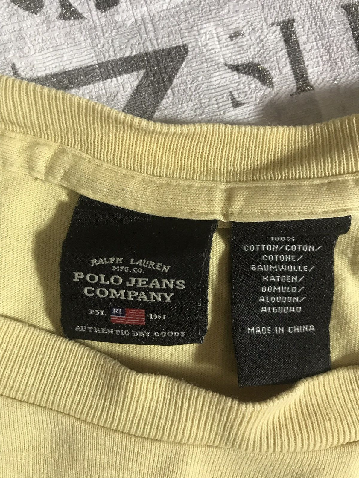 Vintage Vintage Ralph Lauren Polo Jeans company big logo t-shirt Size US XL / EU 56 / 4 - 4 Thumbnail