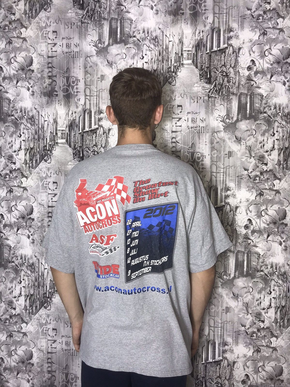 Vintage 2012 Acon racing t-shirt Size US XL / EU 56 / 4 - 2 Thumbnail