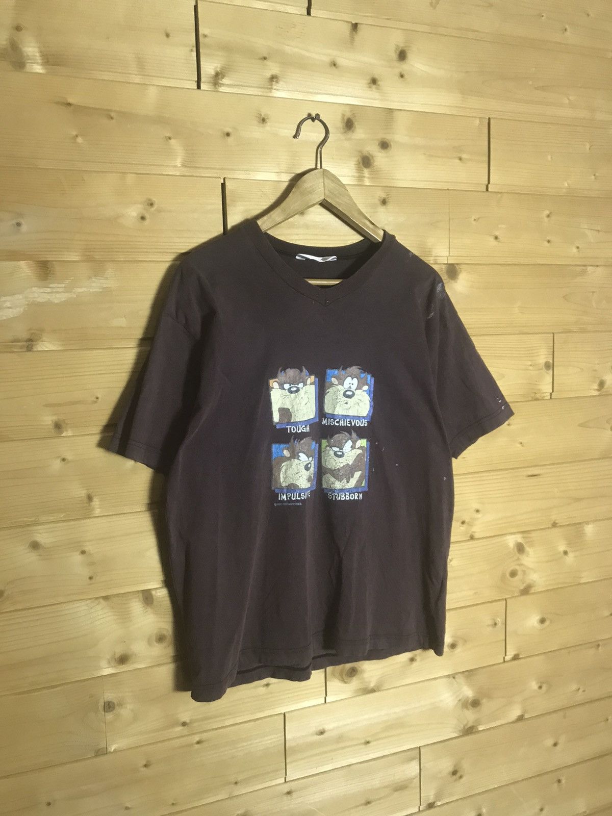 Vintage 1998 Vintage 90S Warner Bros Looney Tunes Taz t-shirt Size US S / EU 44-46 / 1 - 3 Thumbnail