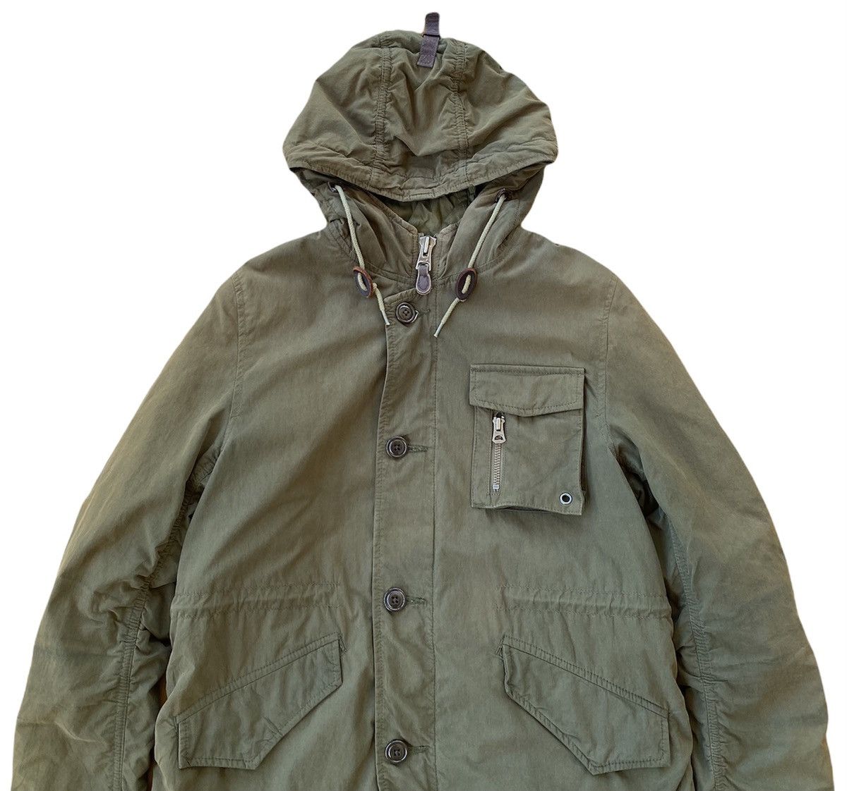 Johnbull 🔥VINTAGE JOHNBULL WRINKLE MILITARY JACKET Size US S / EU 44-46 / 1 - 3 Thumbnail