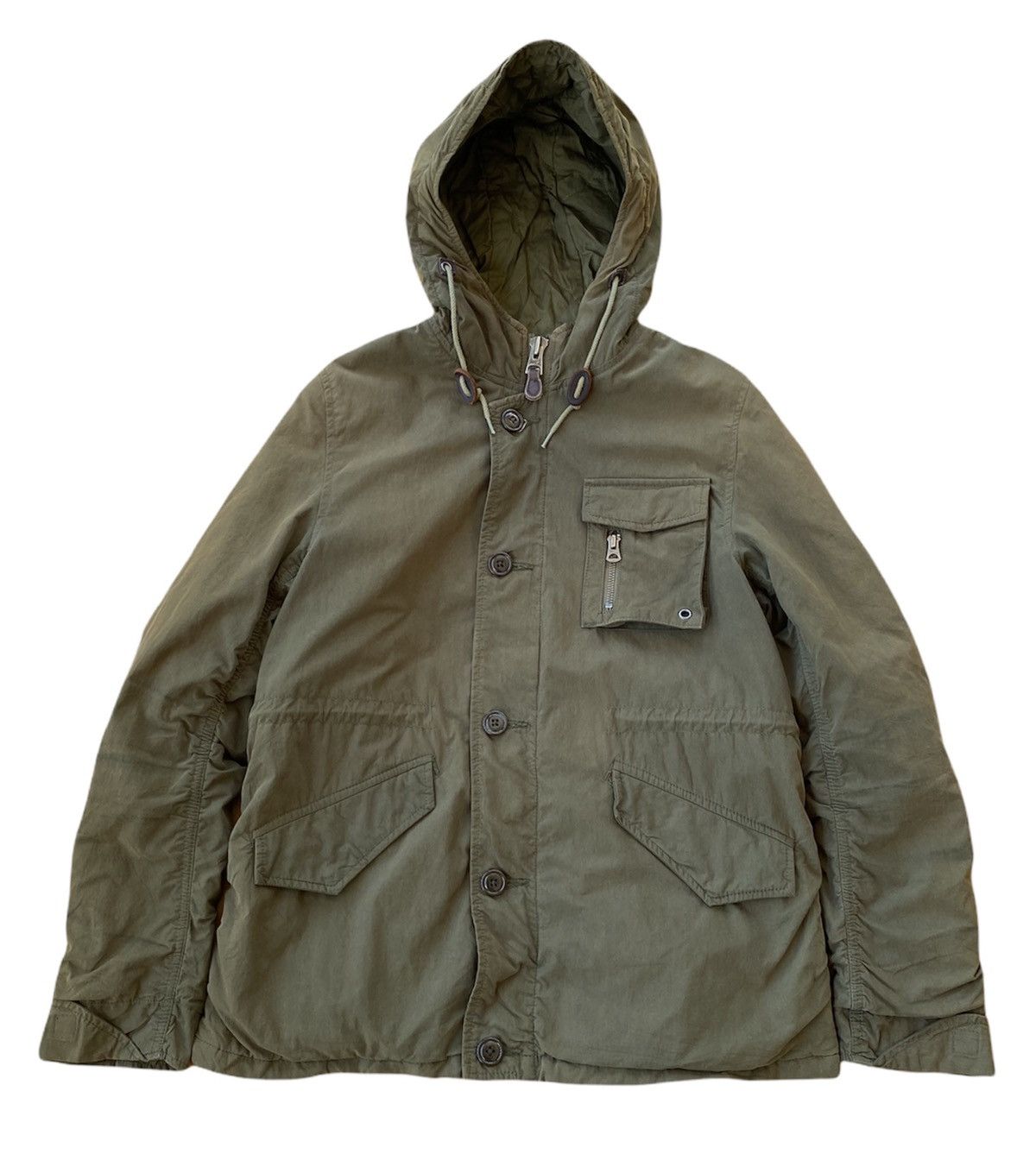 Johnbull 🔥VINTAGE JOHNBULL WRINKLE MILITARY JACKET Size US S / EU 44-46 / 1 - 4 Thumbnail
