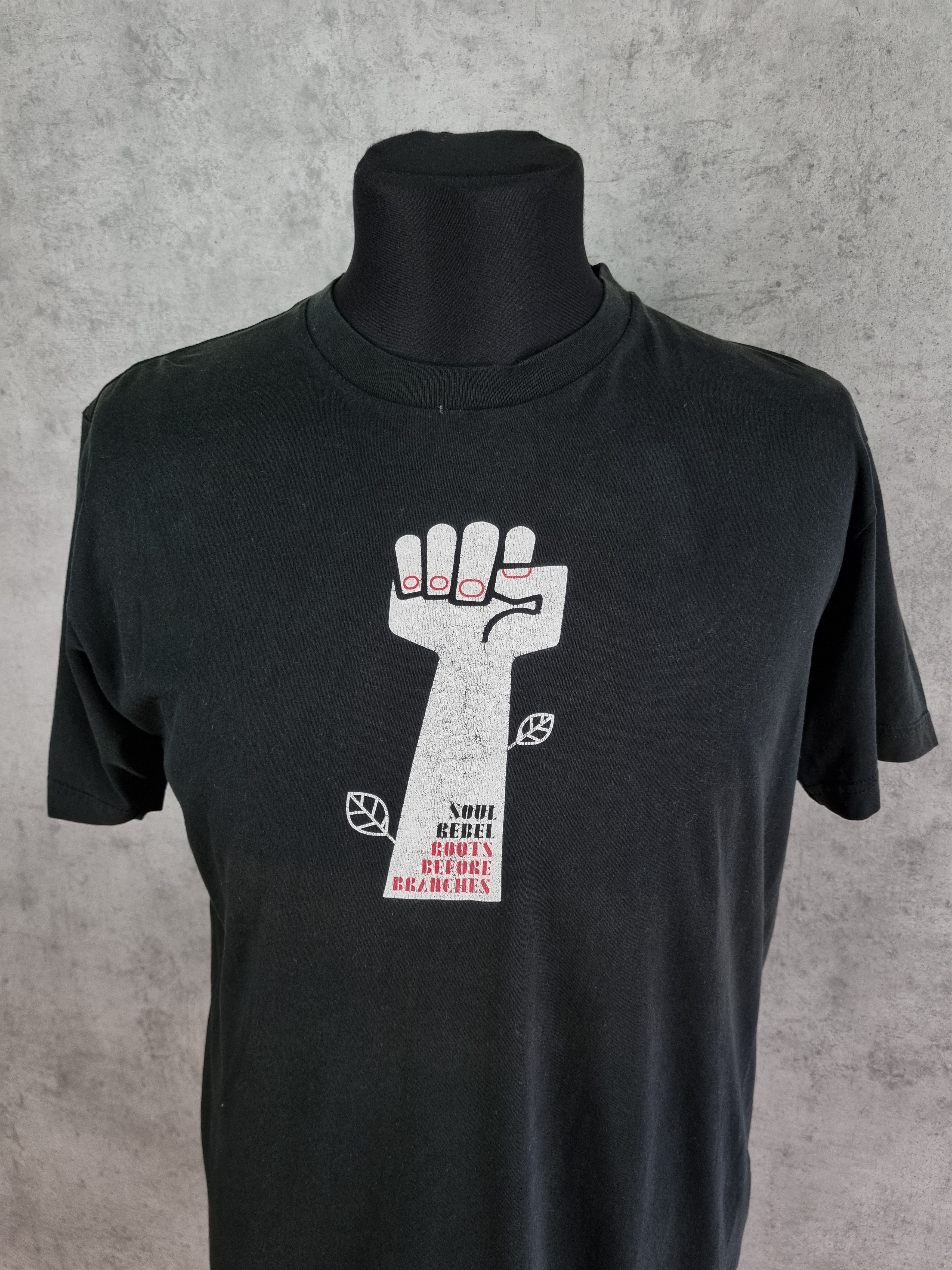 Band Tees × Vintage Made in USA Rare ROOTS Before Branches Soul Rebel Tee Size US L / EU 52-54 / 3 - 1 Thumbnail