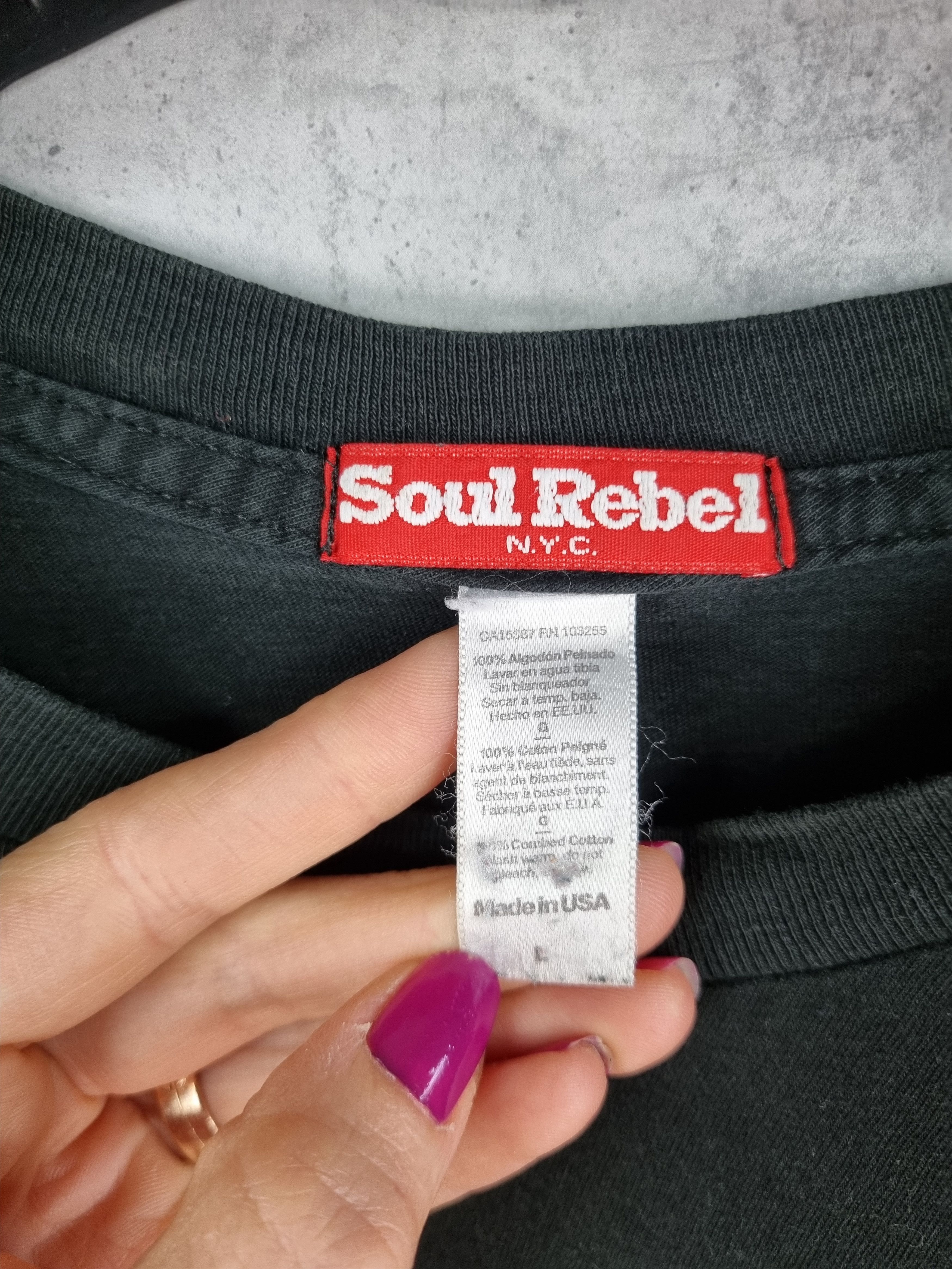 Band Tees × Vintage Made in USA Rare ROOTS Before Branches Soul Rebel Tee Size US L / EU 52-54 / 3 - 7 Thumbnail