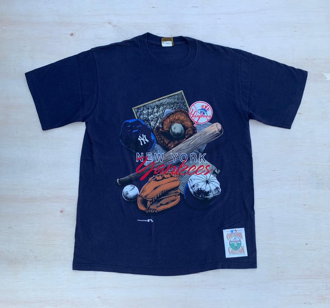 New York Yankees × Vintage Vintage Tee NY yankees ( A 13 ) Size US L / EU 52-54 / 3 - 1 Thumbnail