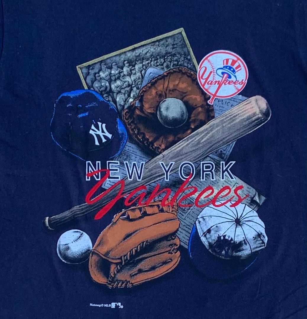New York Yankees × Vintage Vintage Tee NY yankees ( A 13 ) Size US L / EU 52-54 / 3 - 2 Thumbnail