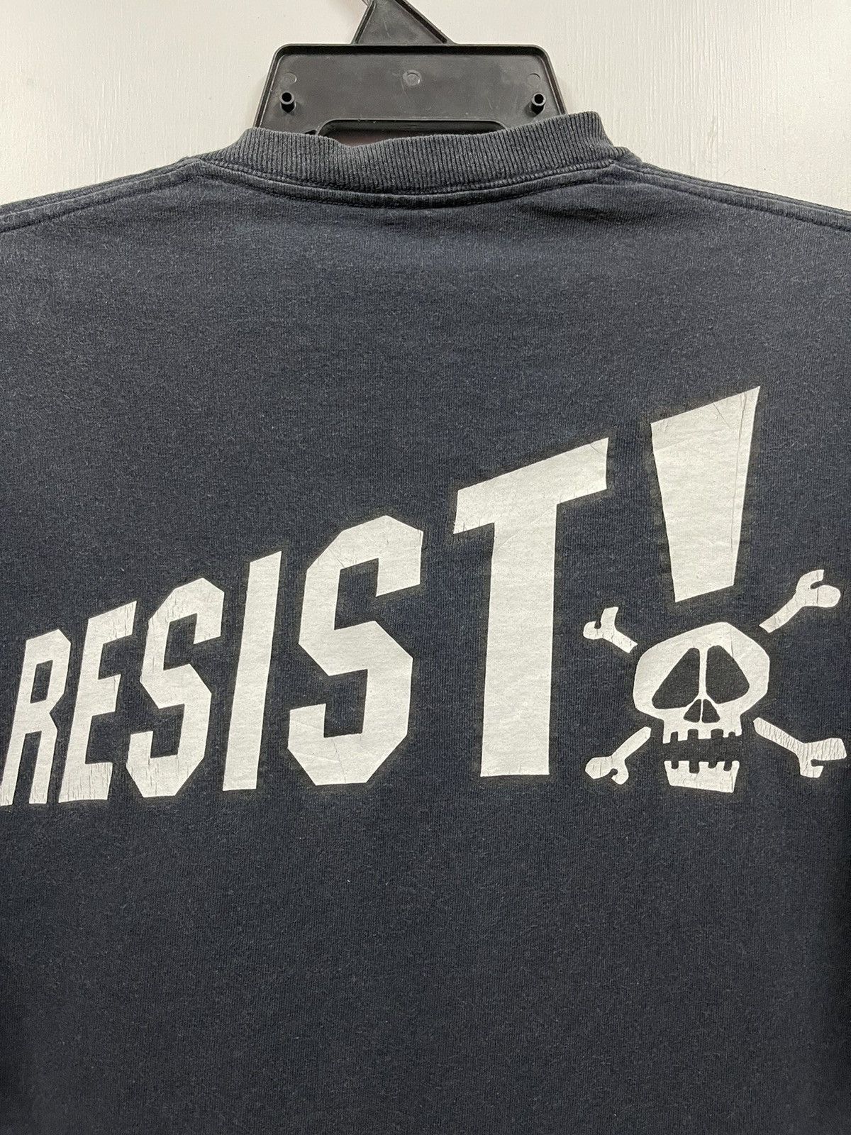 Stussy × Vintage Vintage Stussy Corporation Resist Skull Single Stitch Shirt Size US M / EU 48-50 / 2 - 5 Thumbnail