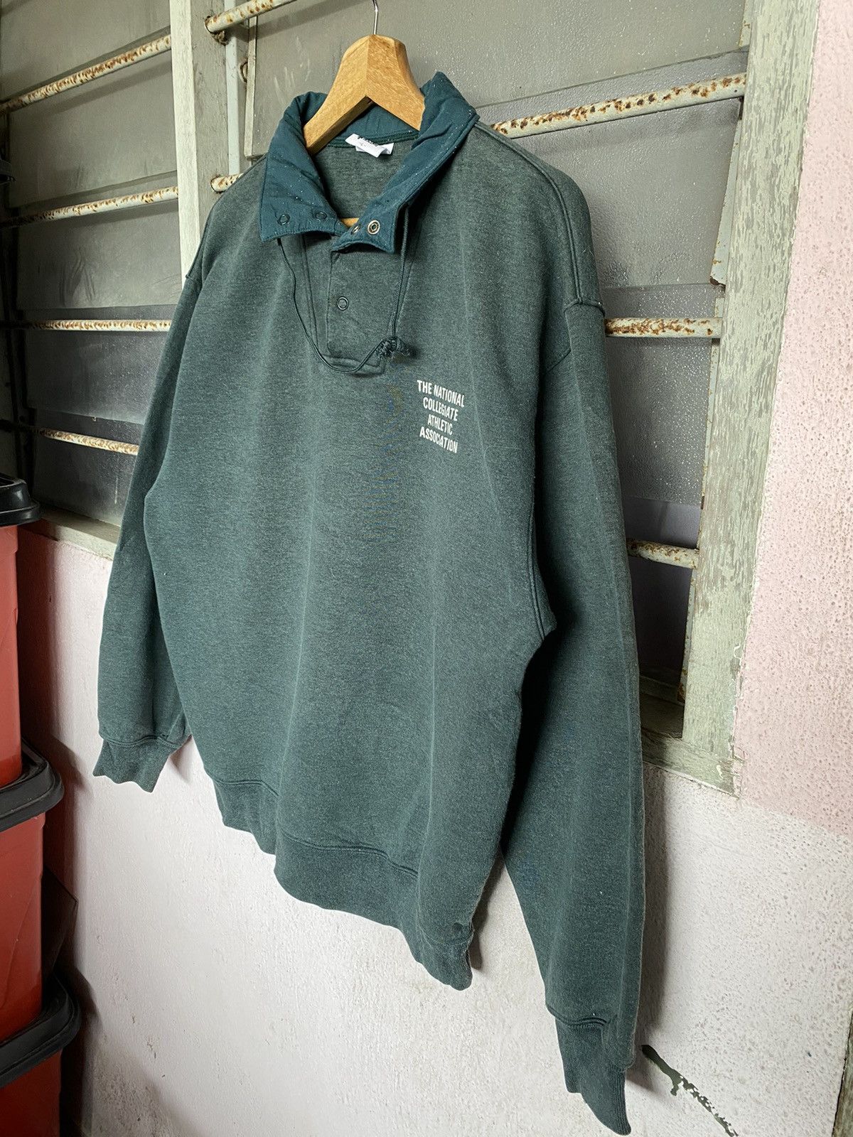 Addict Clothes Japan × Descente × NCAA Vintage Ncca X Descente Pullover Snap Button Size US M / EU 48-50 / 2 - 3 Thumbnail