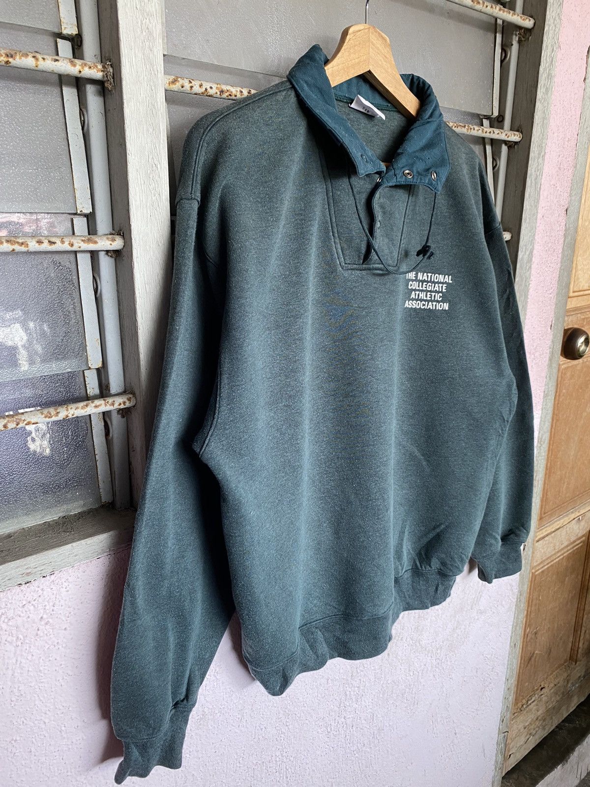 Addict Clothes Japan × Descente × NCAA Vintage Ncca X Descente Pullover Snap Button Size US M / EU 48-50 / 2 - 4 Thumbnail