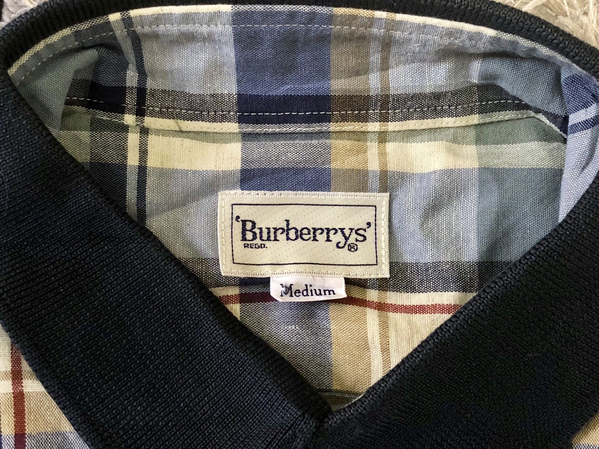 Burberry Vintage 90s Burberry Short Sleeve Button Down Shirts Size US M / EU 48-50 / 2 - 4 Thumbnail