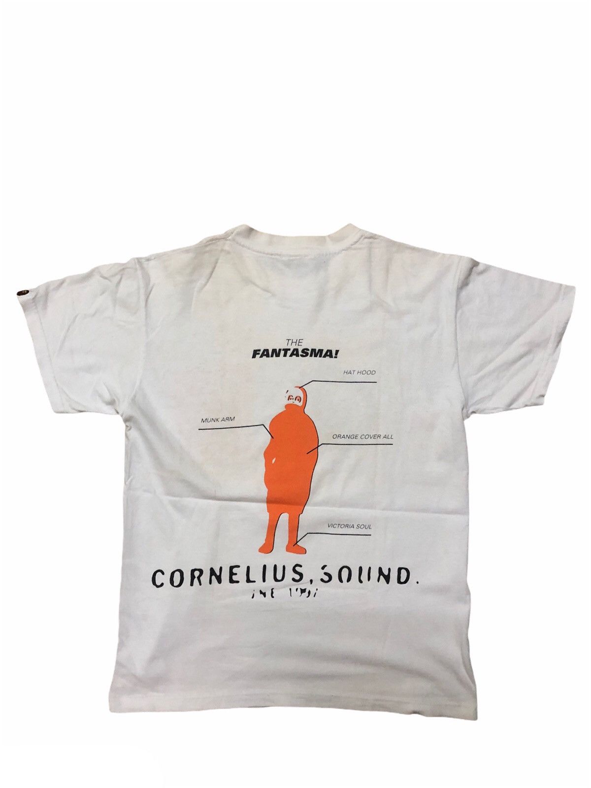 Bape × Vintage Og Vintage 90s A Bathing Ape Fantasma Cornelius Sound Shirts Size US S / EU 44-46 / 1 - 3 Thumbnail