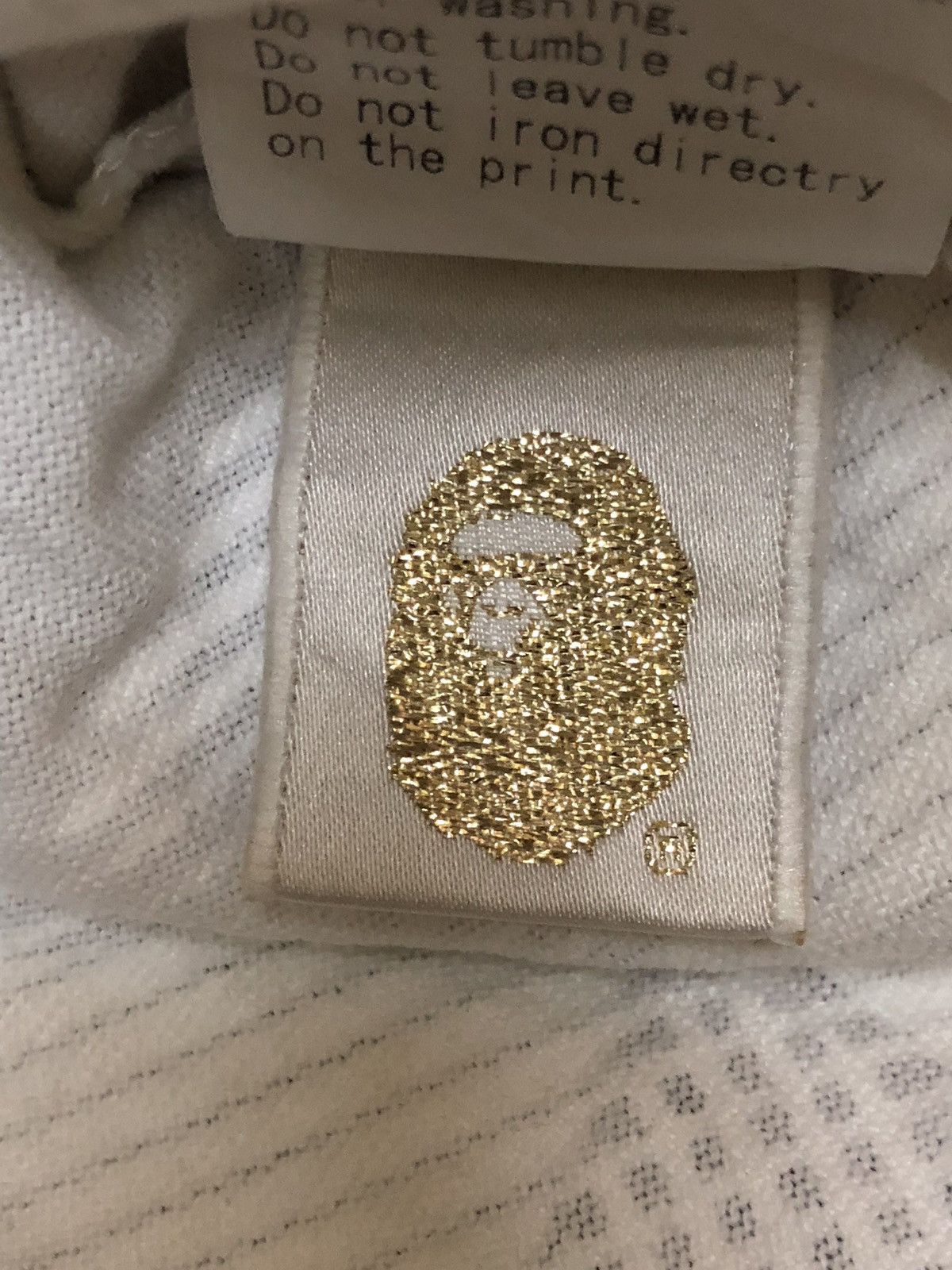 Bape Rare Limited Edition Bape Classic Striped Camo White Size US M / EU 48-50 / 2 - 5 Thumbnail