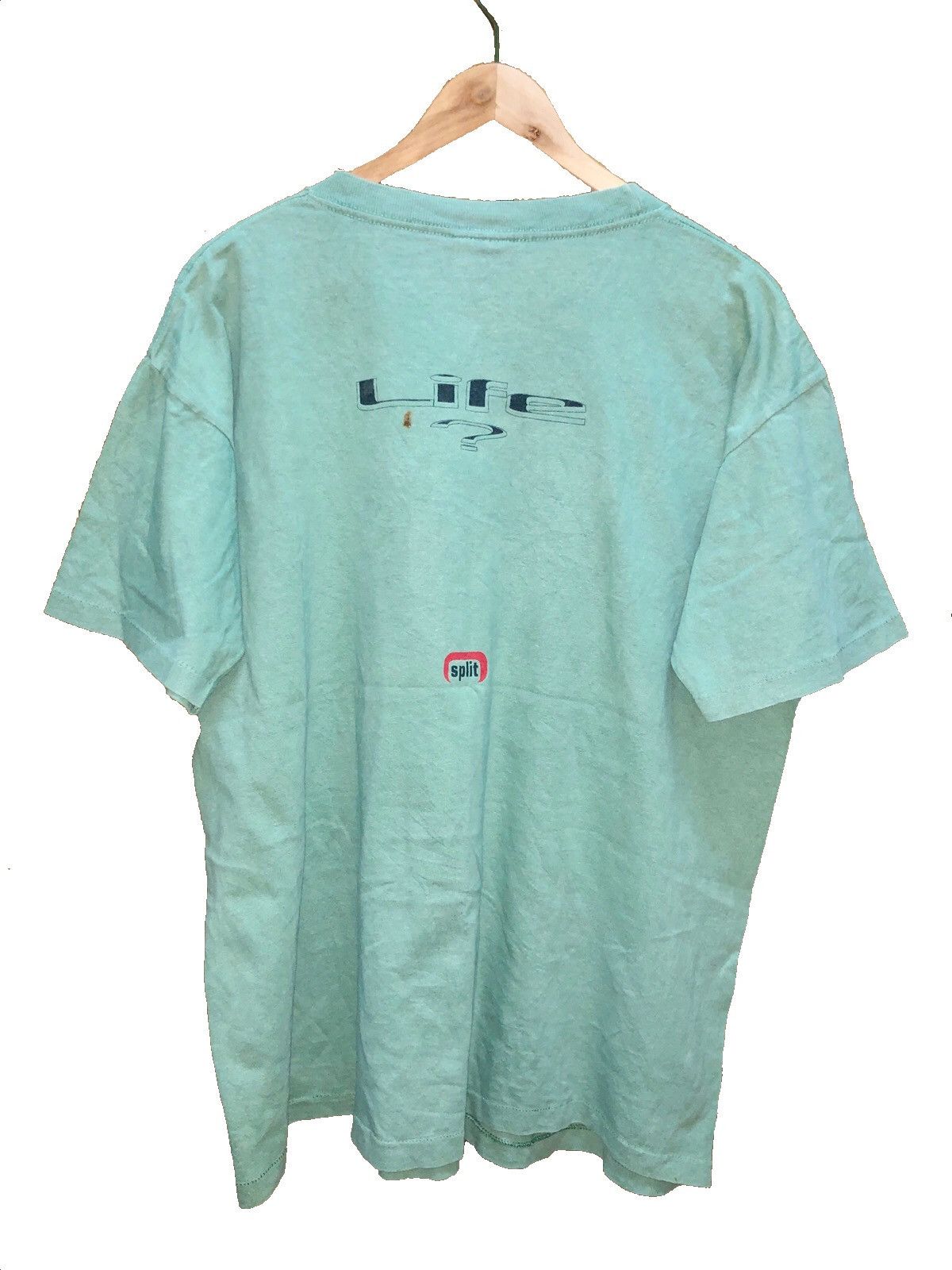 Split Rare Vintage 90s Split Skateboard Shirts Size US L / EU 52-54 / 3 - 2 Thumbnail