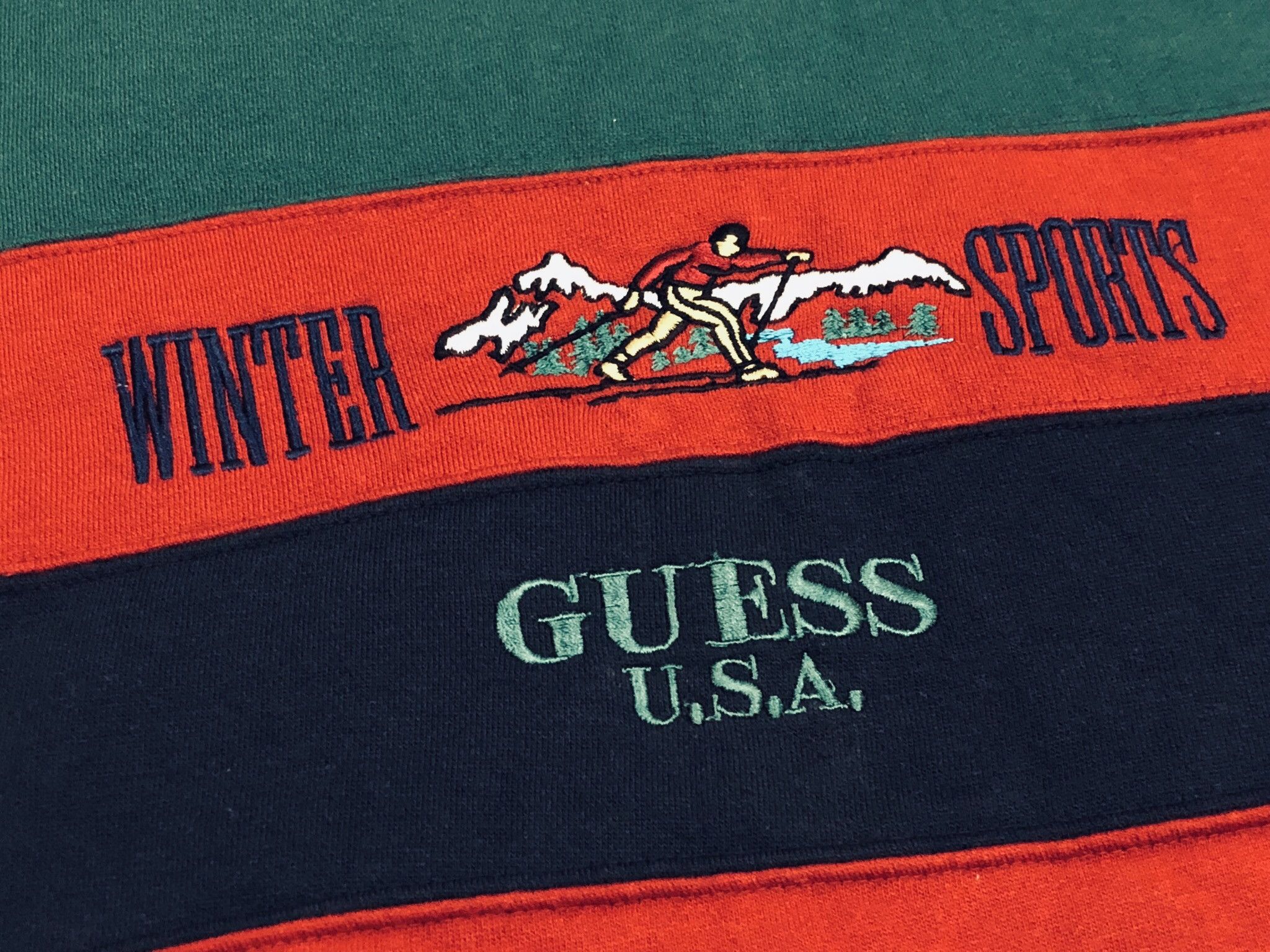 Guess Vintage 90s Guess Winter Sport George Marciano Guess Size US XL / EU 56 / 4 - 4 Thumbnail