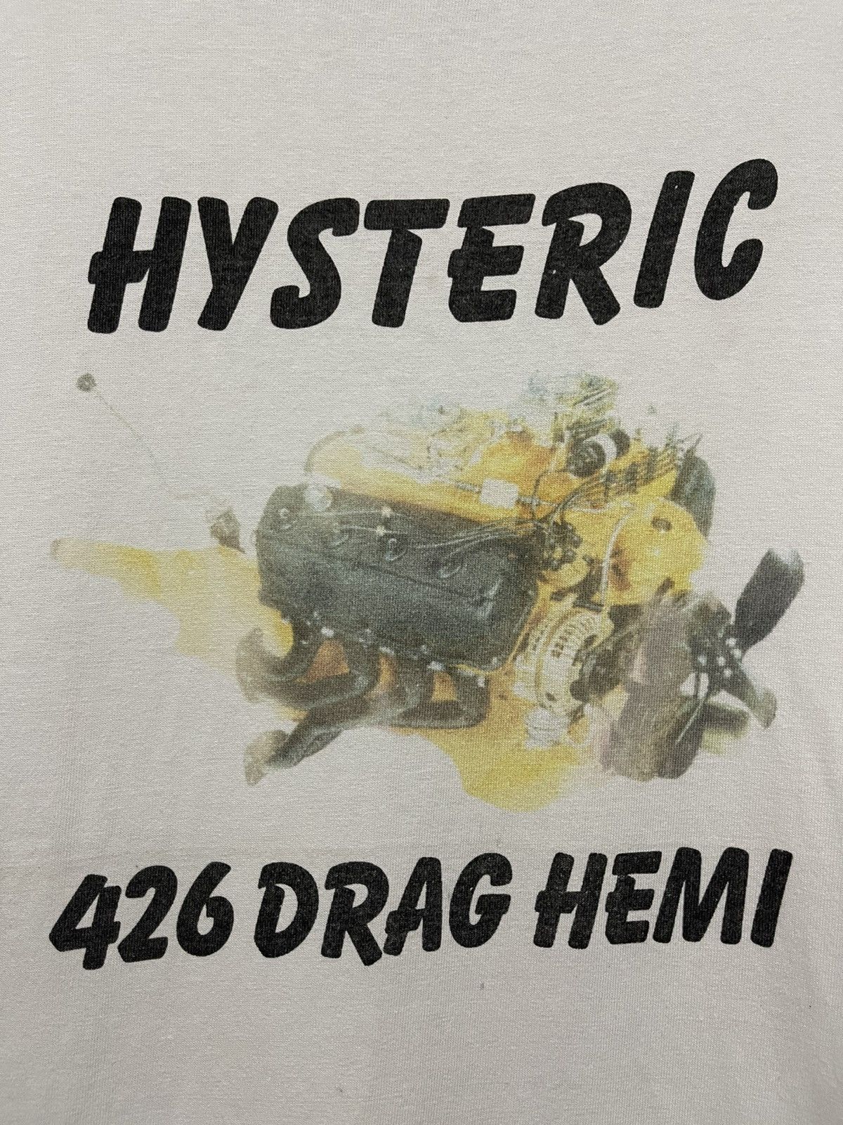 Hysteric Glamour Vintage 90s Hysteric Glamour 426 Drag Hemi T Shirt Rare Size US M / EU 48-50 / 2 - 2 Thumbnail