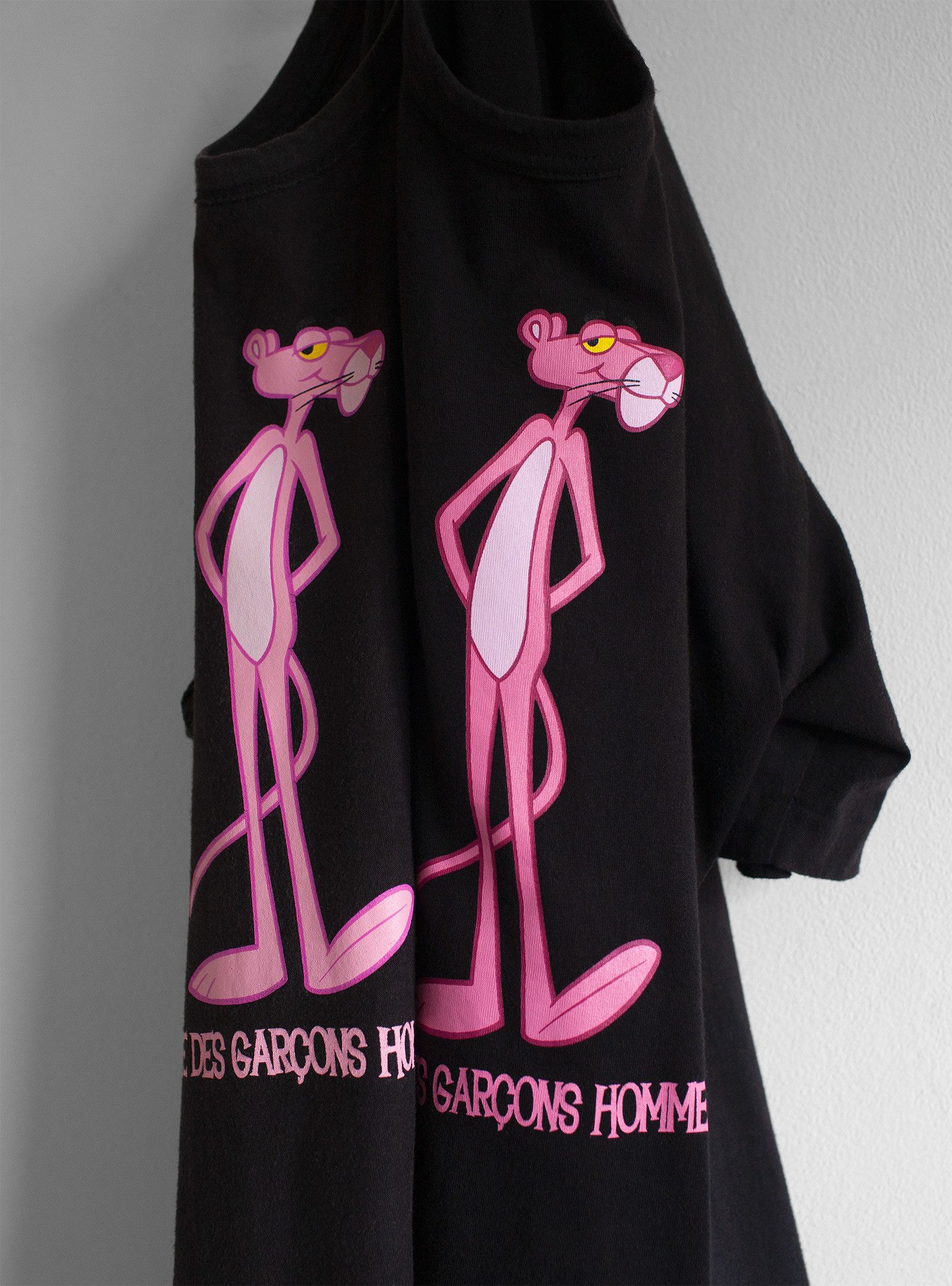 Comme des Garcons Homme Plus SS2005 COMME des GARÇONS HOMME PLUS PINK PANTHER T-SHIRT Size US L / EU 52-54 / 3 - 8 Thumbnail
