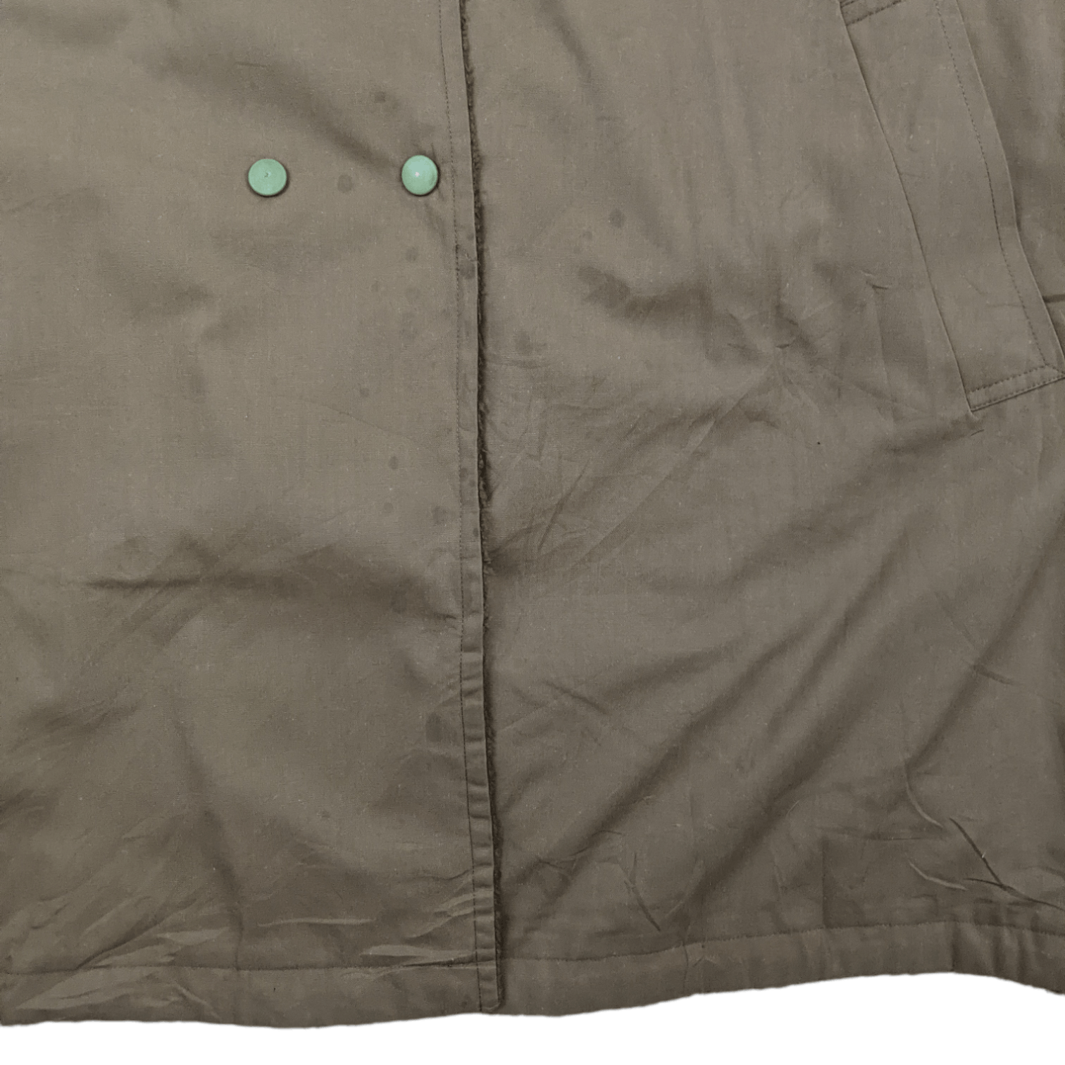 Japanese Brand × Sanyo × Vintage Vintage Japan VIN VERT Sanyo Winter Warm Long Parka Jacket Size L / US 10 / IT 46 - 8 Thumbnail