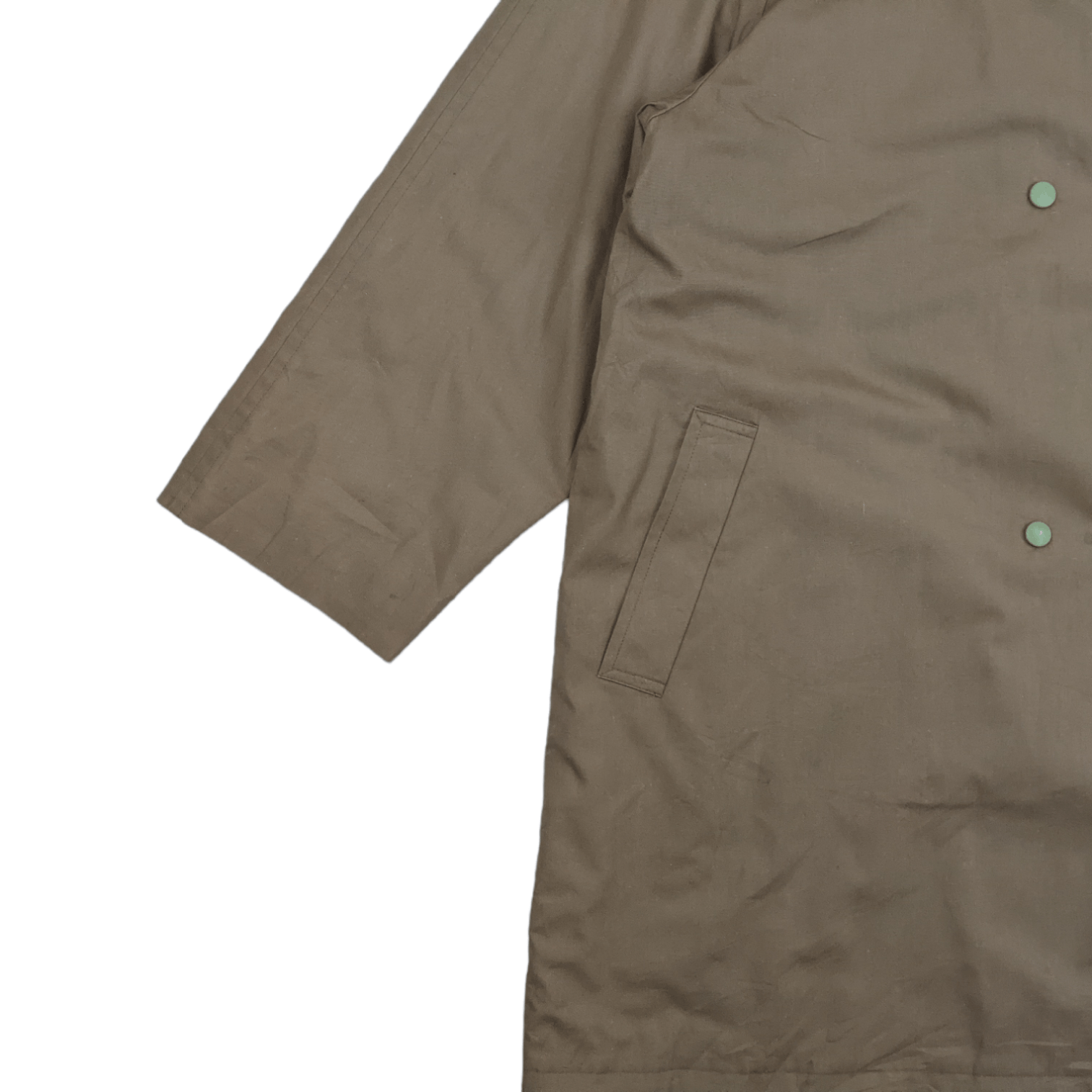 Japanese Brand × Sanyo × Vintage Vintage Japan VIN VERT Sanyo Winter Warm Long Parka Jacket Size L / US 10 / IT 46 - 6 Thumbnail